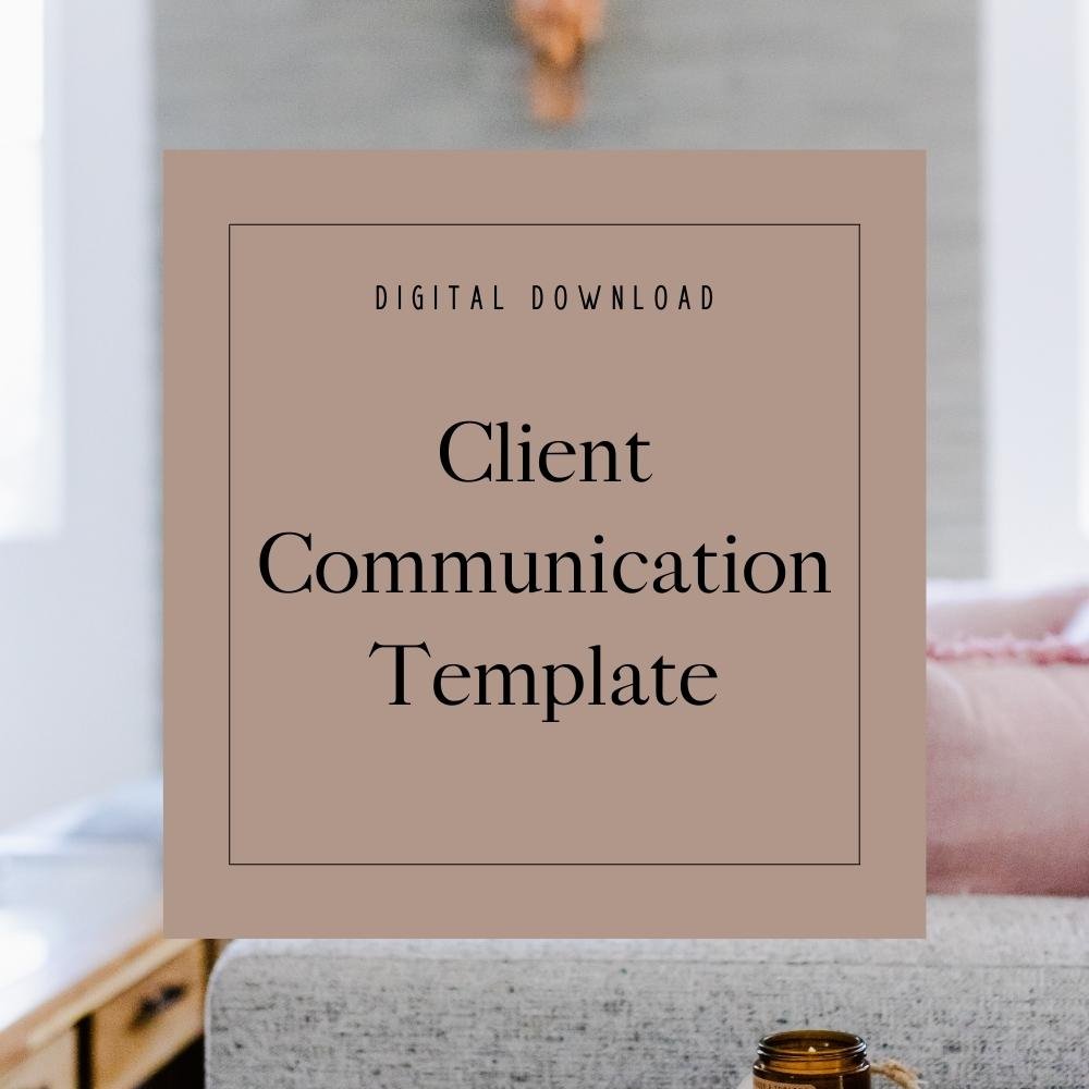 Client Communication Template