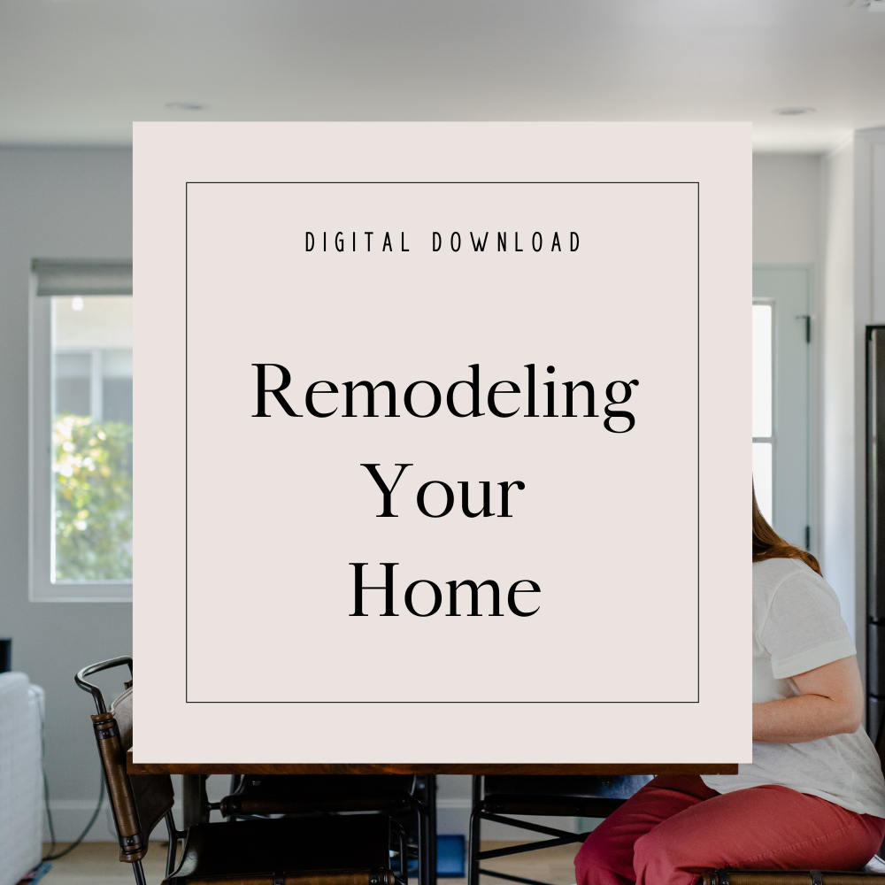 Remodeling Your Home 101 PDF