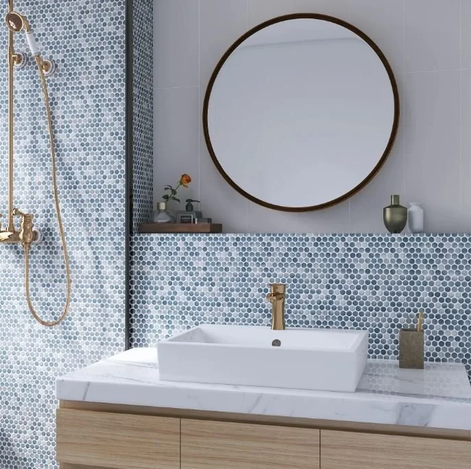 10 Ceramic Tile Wainscoting Bathroom Ideas You'll Love — ASR Design Studio