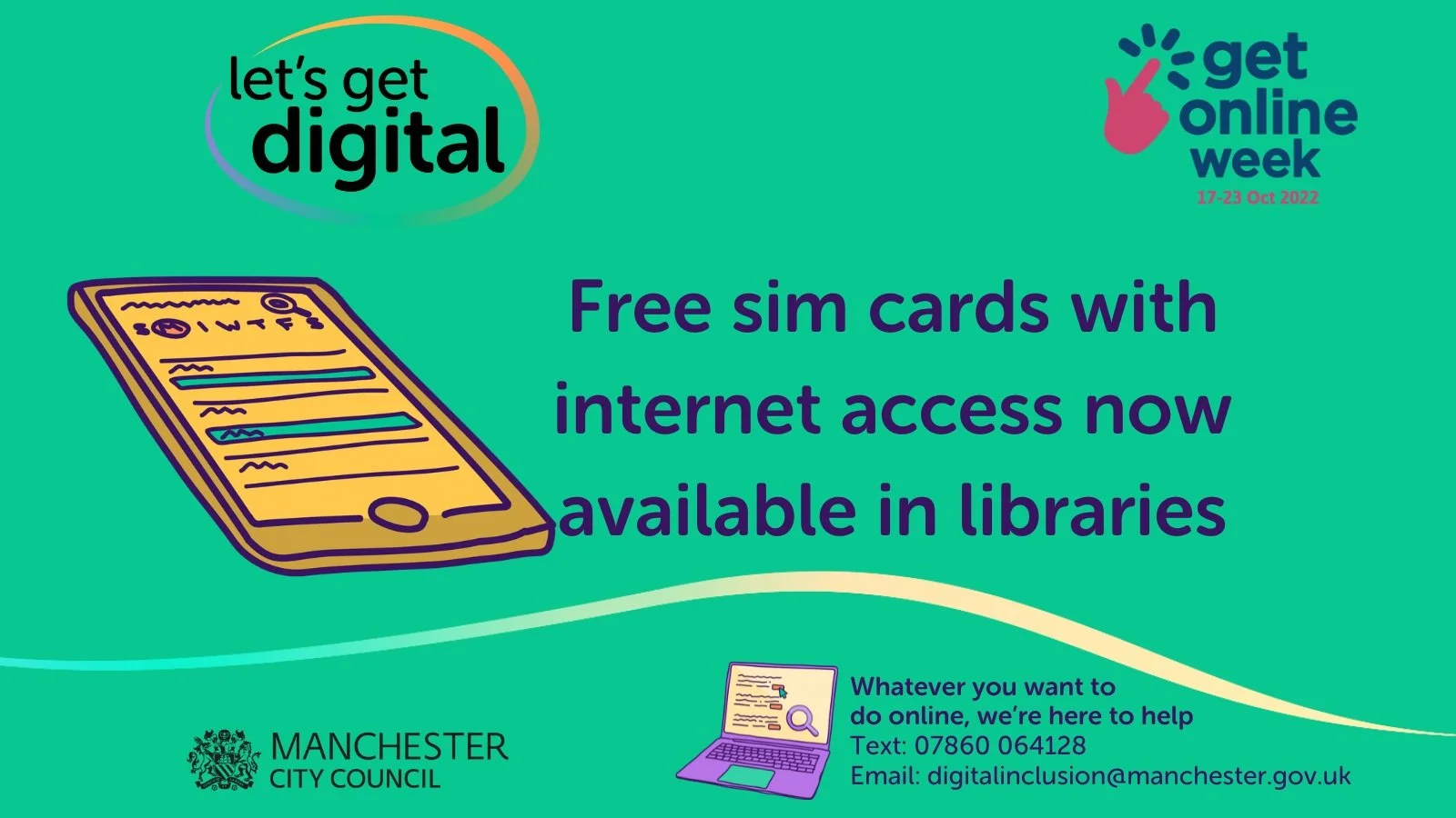 Free SIM cards in libraries