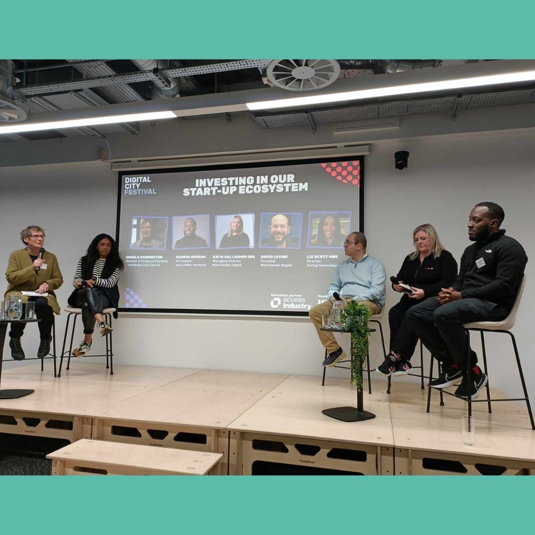 What a line-up! 🤩

It's no secret we've been looking forward to our panel at @digitalcityfest's Leadership Day.

In conversation with chair Angela Harrington, the Director of Inclusive Economy at Manchester City Council, tech sector leaders Katie Ga