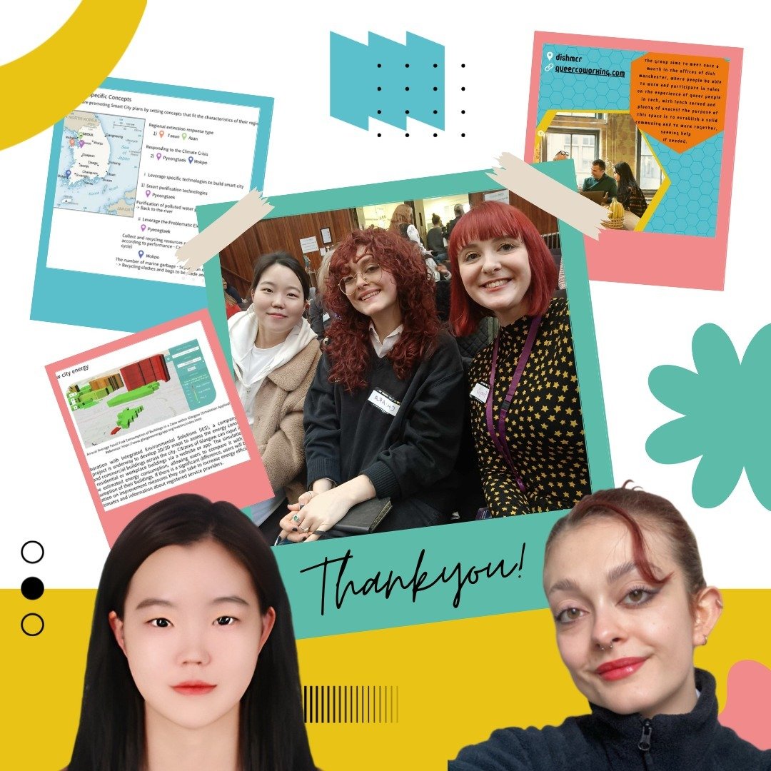 It's been a bittersweet day for the Digital Strategy team, as we bid farewell to our student interns Chiara &amp; Hyeran 😢

***

⭐ If you follow our Instagram, you've probably already seen some of Chiara&rsquo;s work! Her research into Manchester&rs