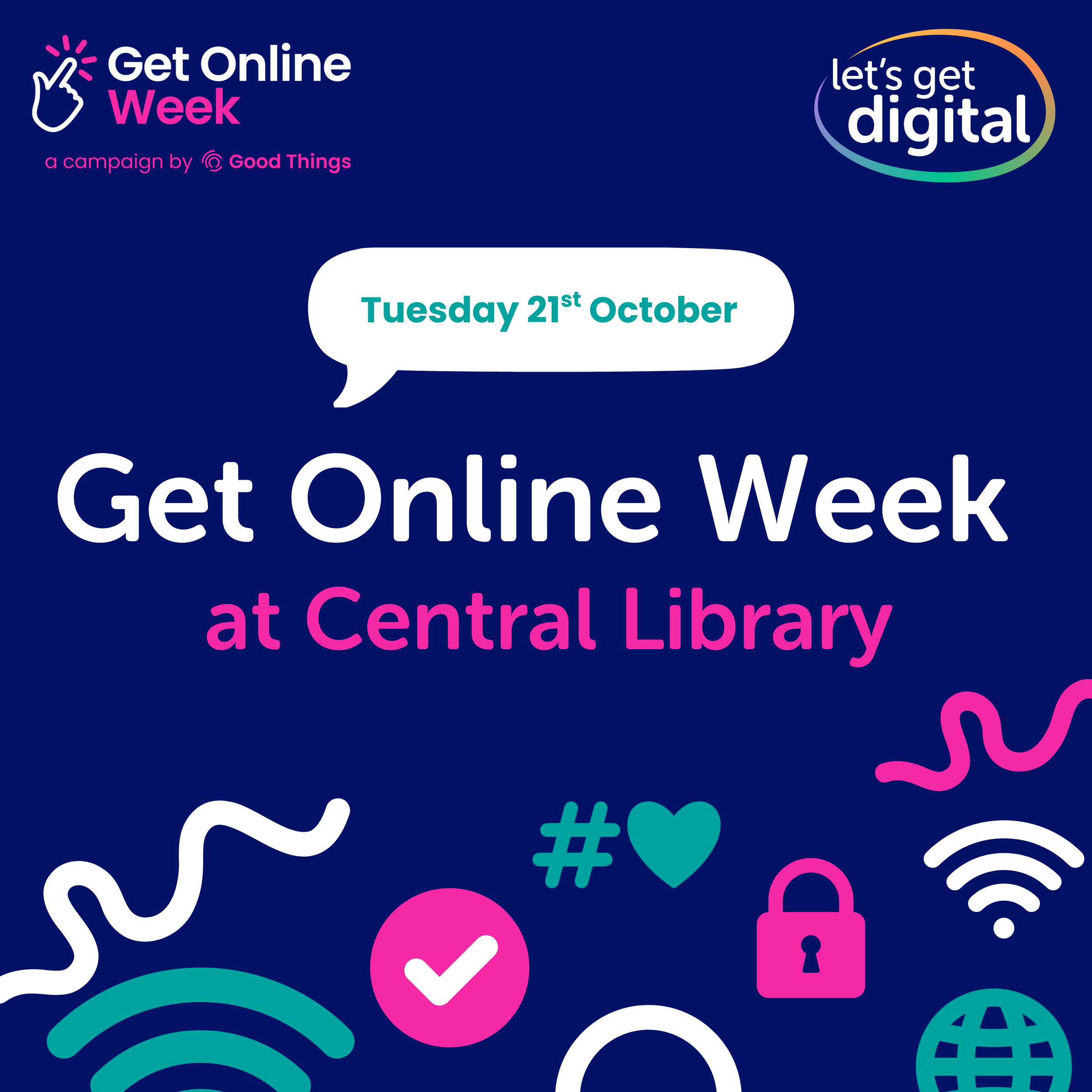 Get Online Week at Central Library