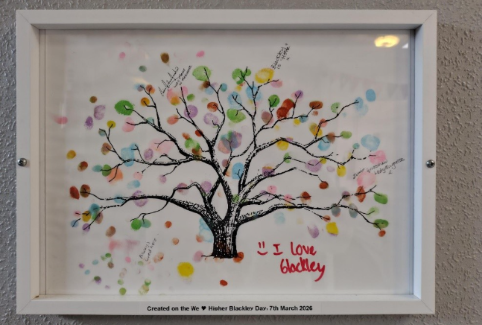 HBCC wall art