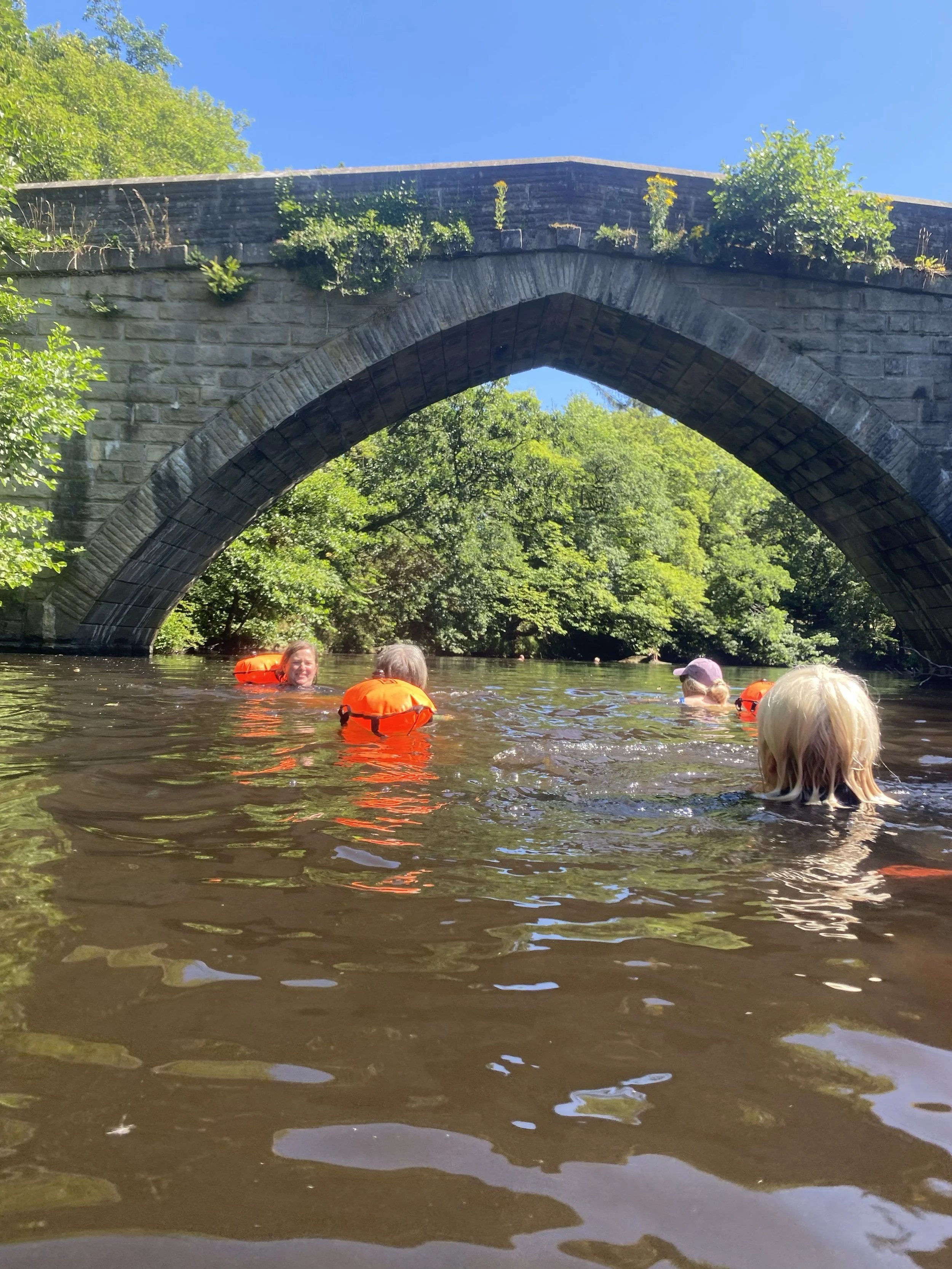 Curbar Short and Sweet, Walk and Wild Swim