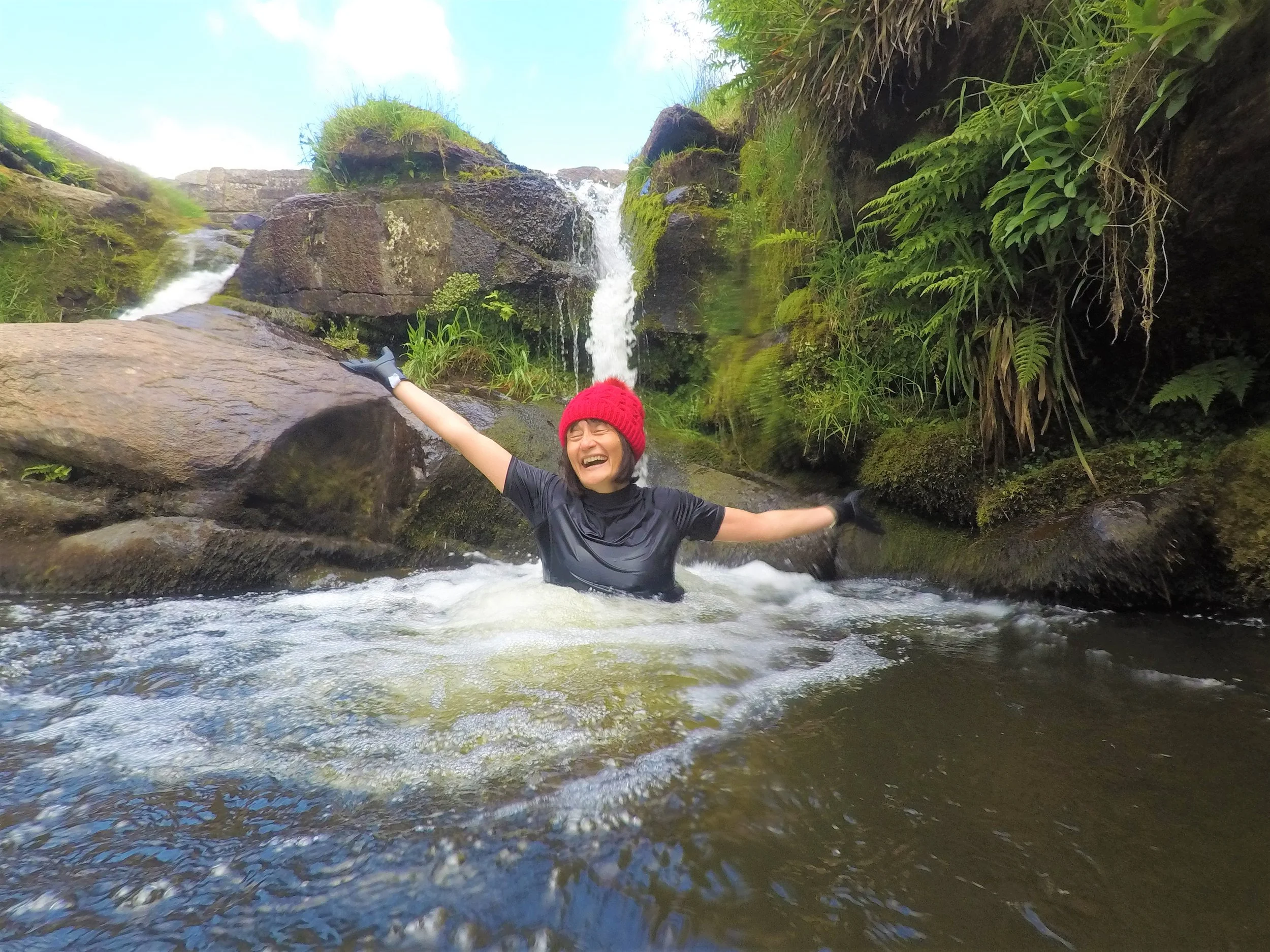 Three Shires Head Waterfall Walk