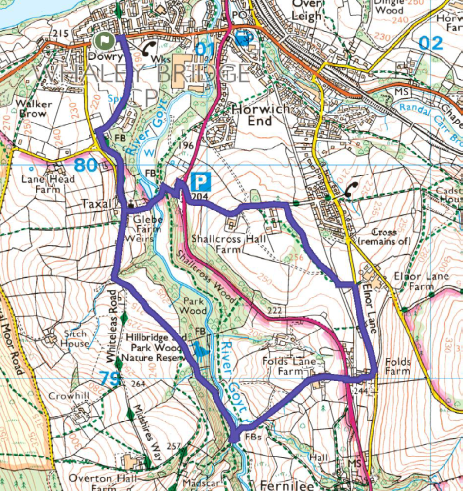 Taxal, Hillbridge and Fernilee