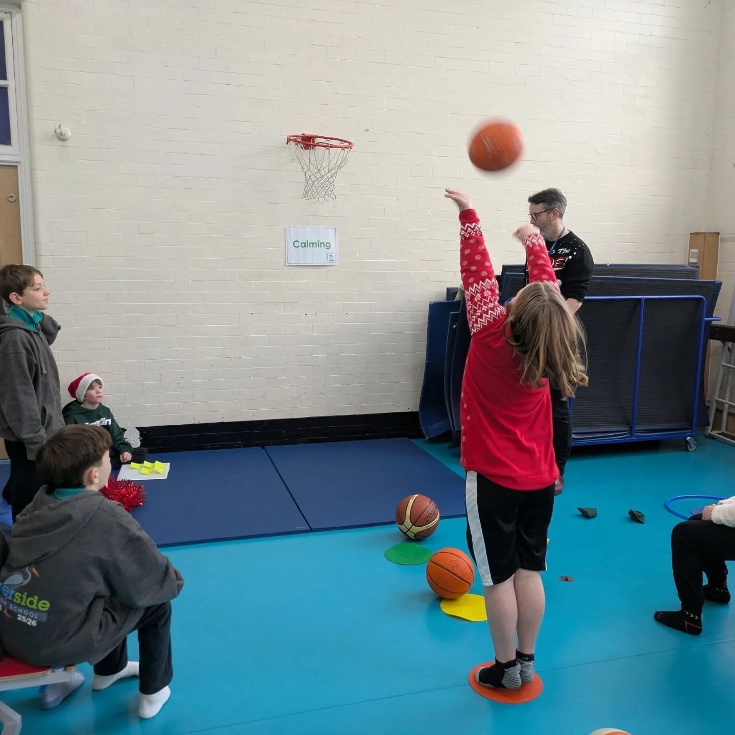 Merlin's really threw themselves into the shoot out for shelter challenge this morning, with some great hoops scored!