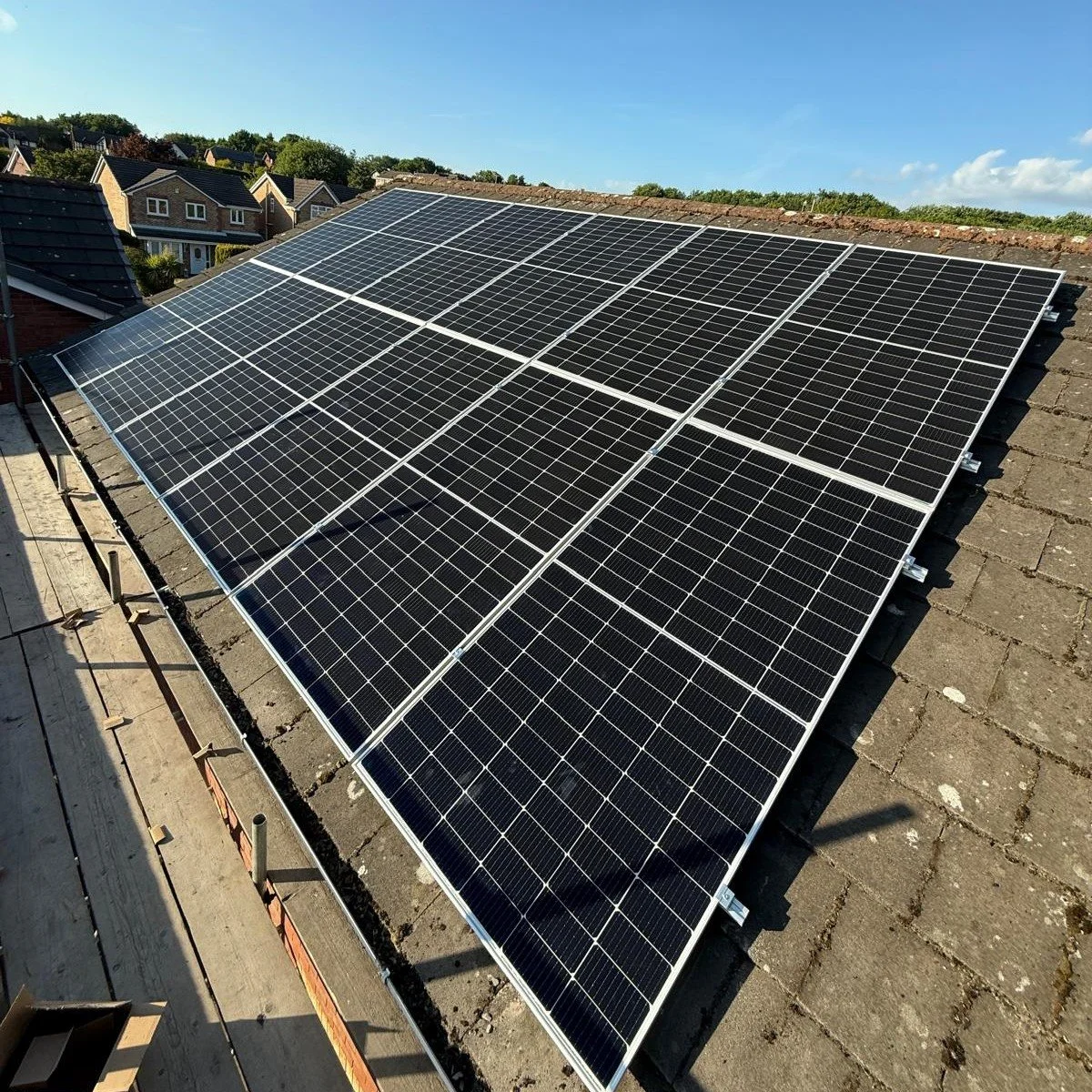 The January blues are hitting, and we&rsquo;re definitely missing those sunny rooftop install days, so here&rsquo;s a throwback to a project we completed for One Energy North West&rsquo;s own director, Sean.

Rain, snow or shine, our team stays busy.