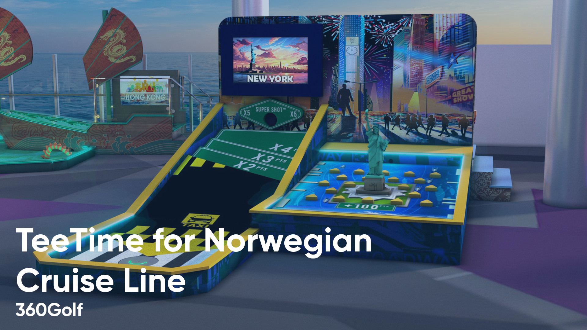Tee Time for Norwegian Cruise Line