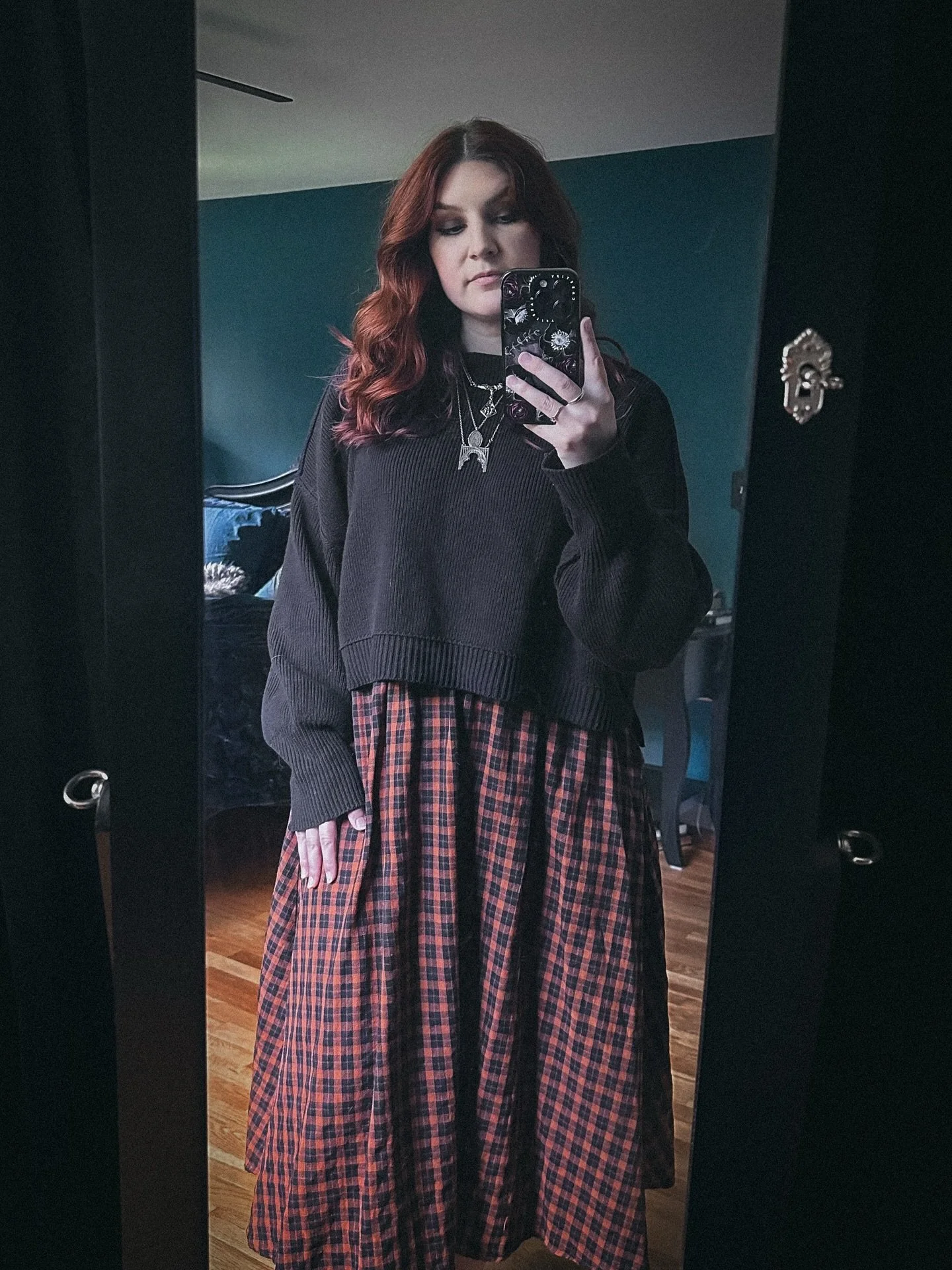Outfits lately 🍂
.
1
Sweater: @freepeople 
Skirt: @disturbia 
.
2
Top thrifted from @thredup 
Skirt: @disturbia 
.
3
Top thrifted from @thredup 
Shorts from the jeans brand that will no longer be named
Cardigan from @sleepypeach.clothing 
Belt from 