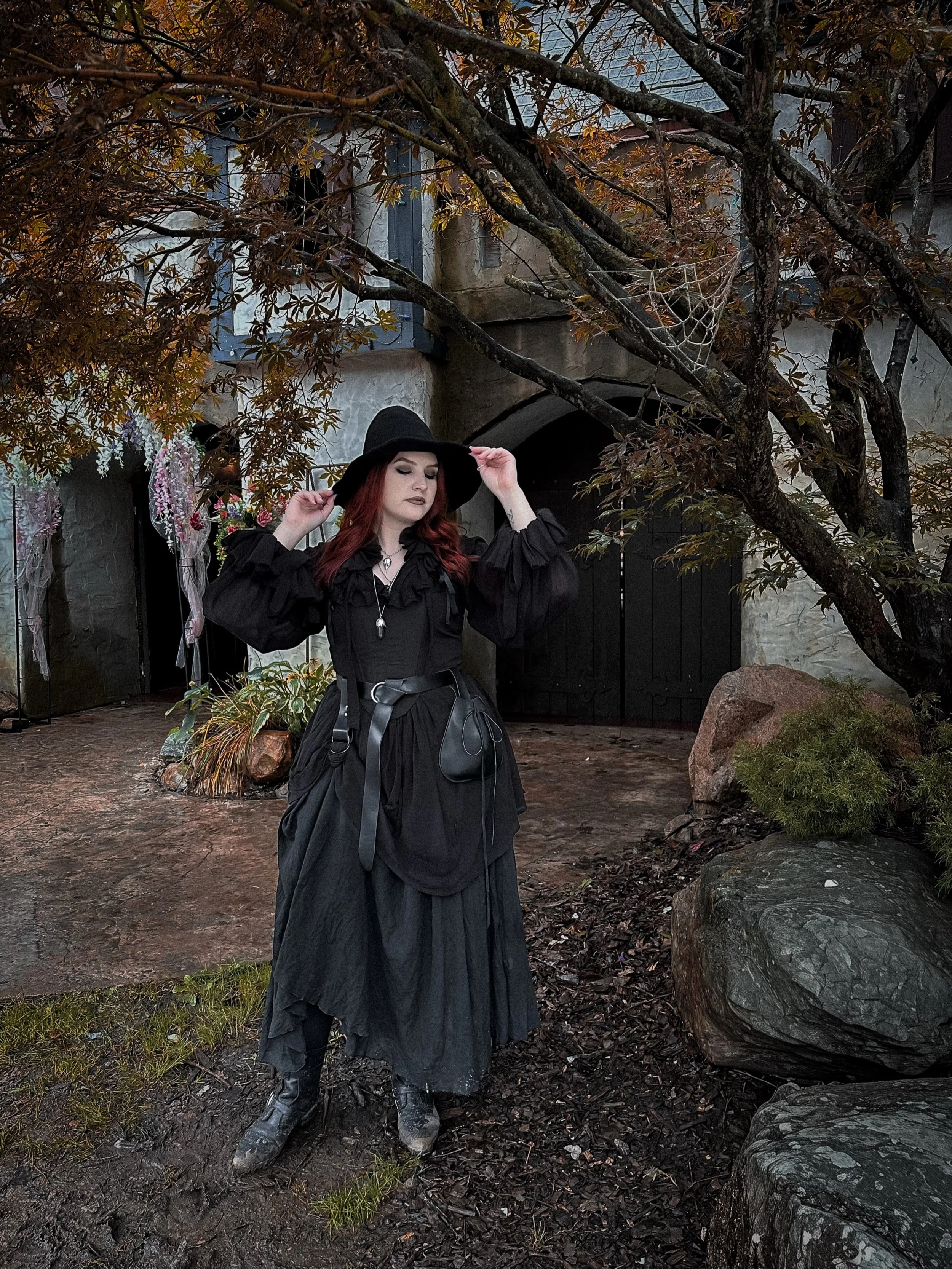Despite the rain and mud, we had a fun day of adventure at the ren faire smelling potions, finding creepy critters, and hanging out with Artemis the owl. 🧙&zwj;♀️🦉⚔️