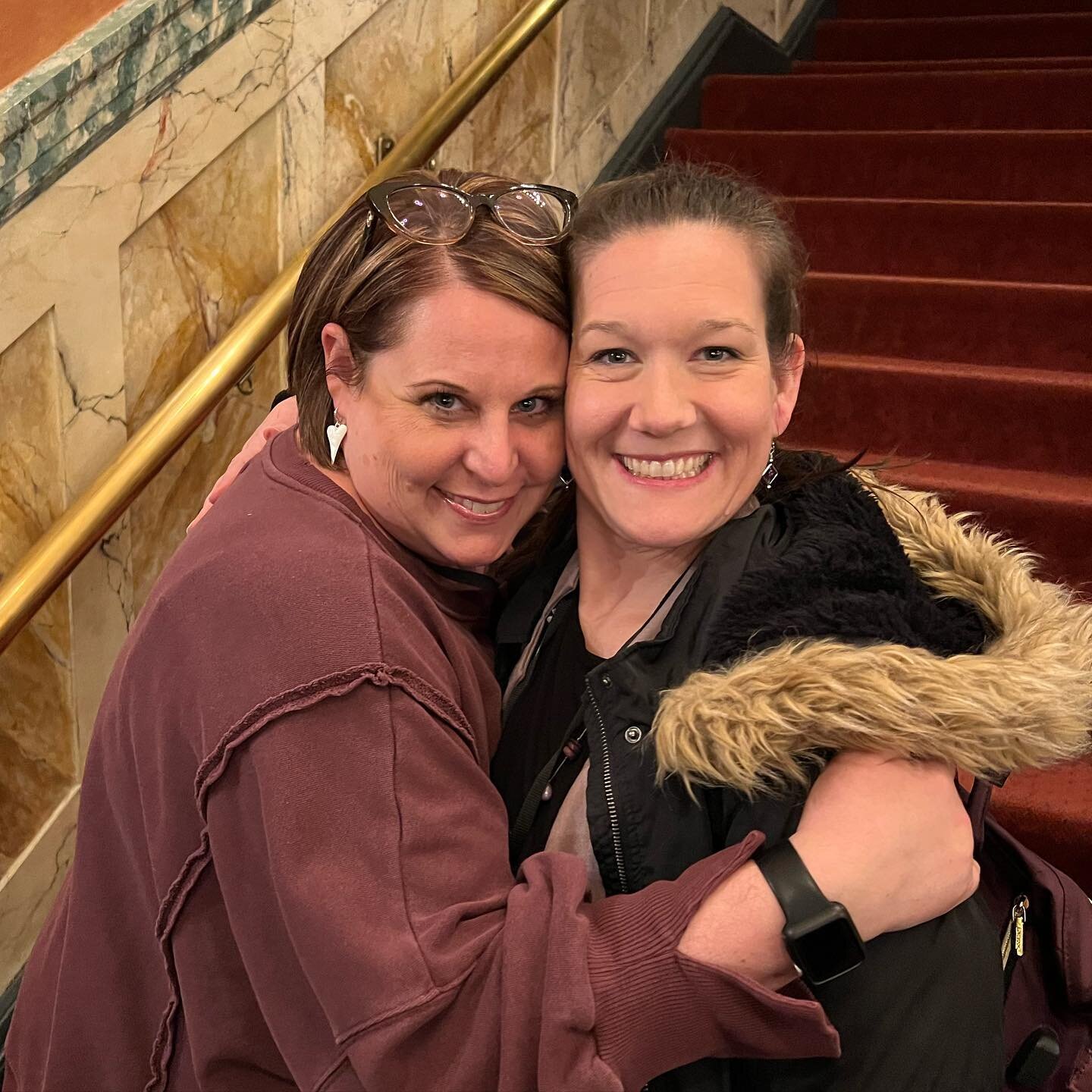 MADM friends are the best friends! Members Shayna Crews and Katie Flint are spending the week in Pittsburgh with their students at the National High School Dance Festival! 😊