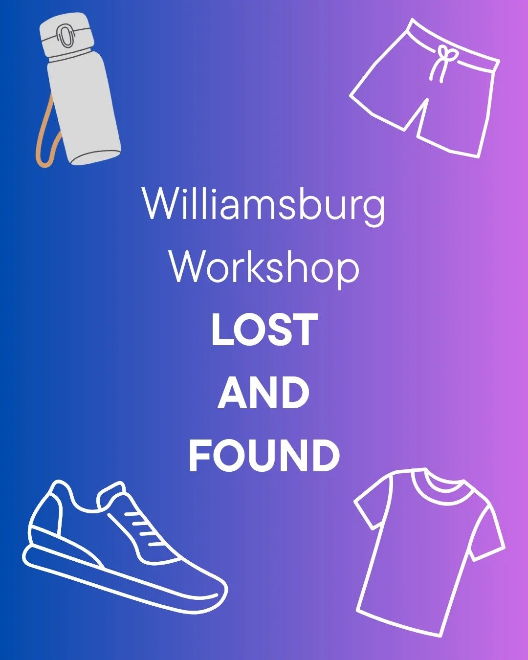 Do you recognize any of these items? Comment here or send us a DM to claim them.