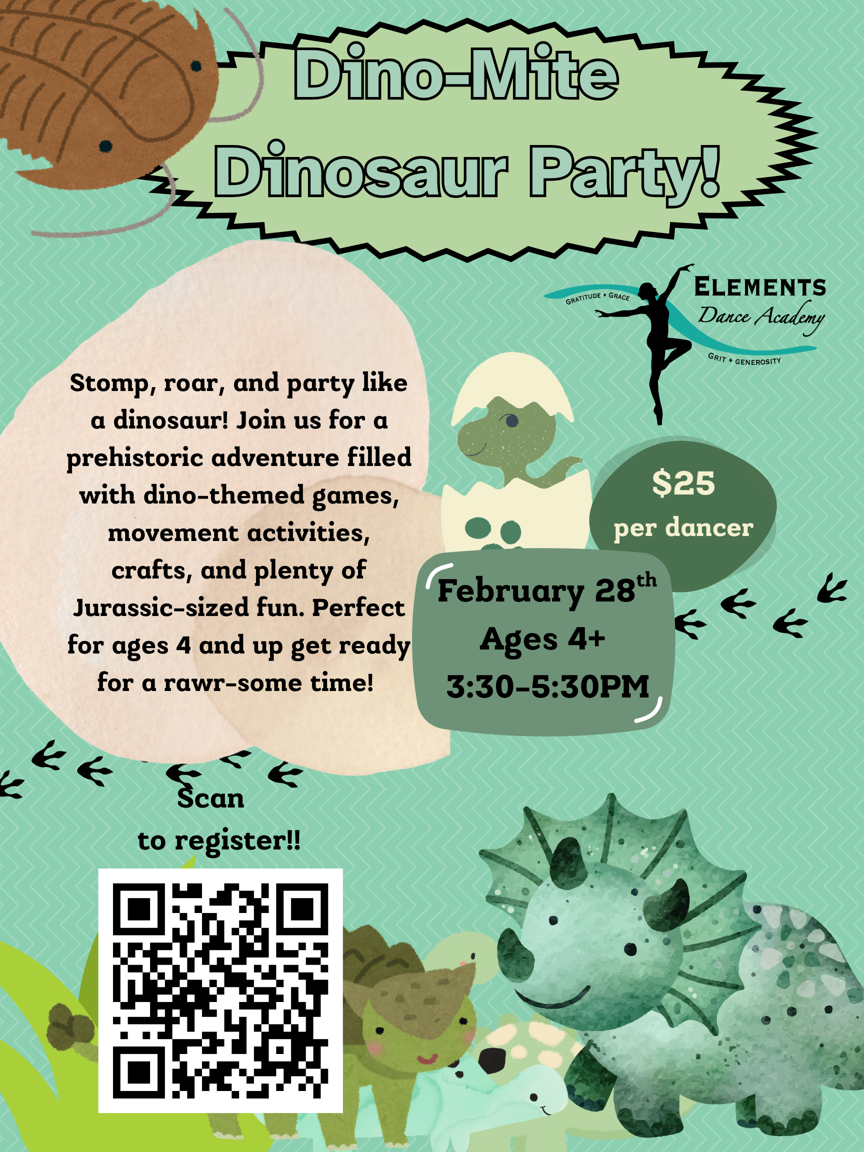 Dino-mite dinosaur party