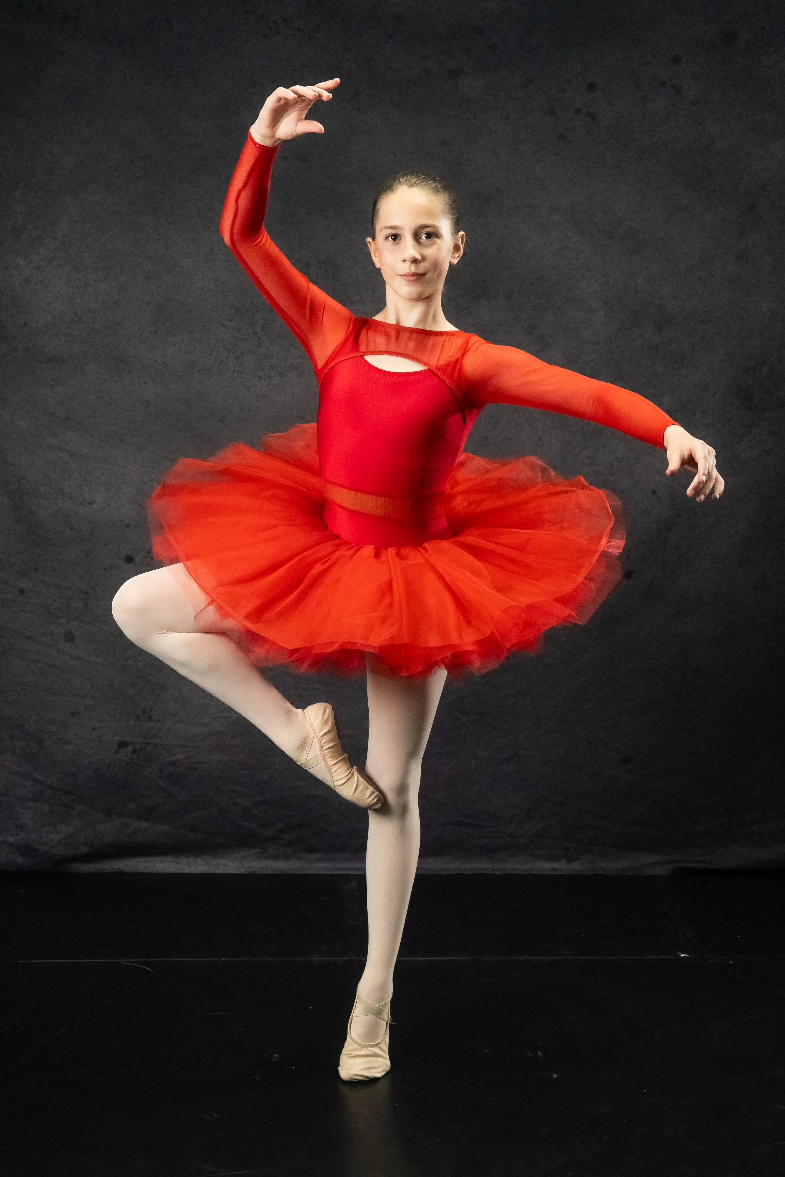 ballet 3 dancer throw her skirt