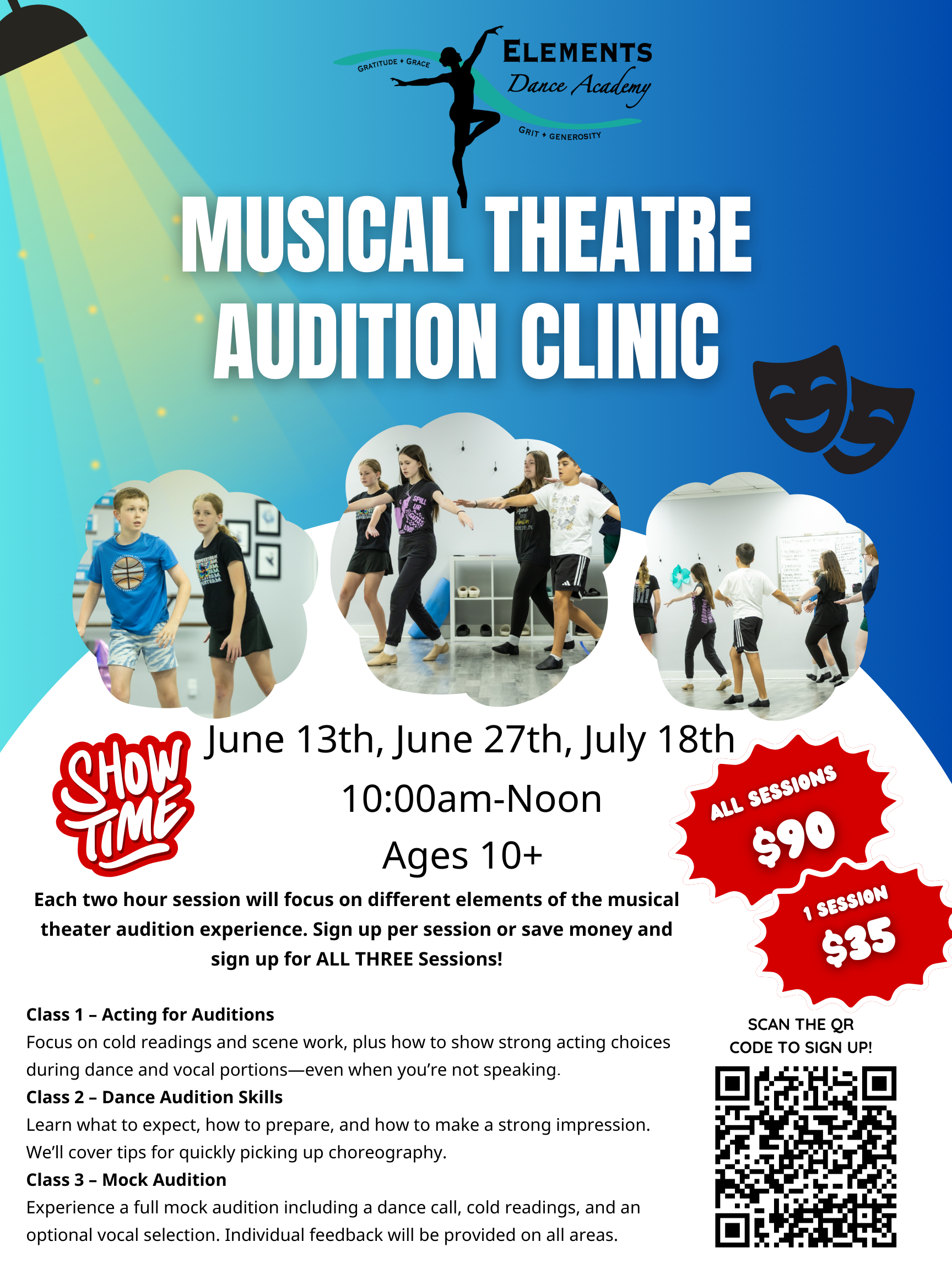 Musical Theatre Audition Clinic