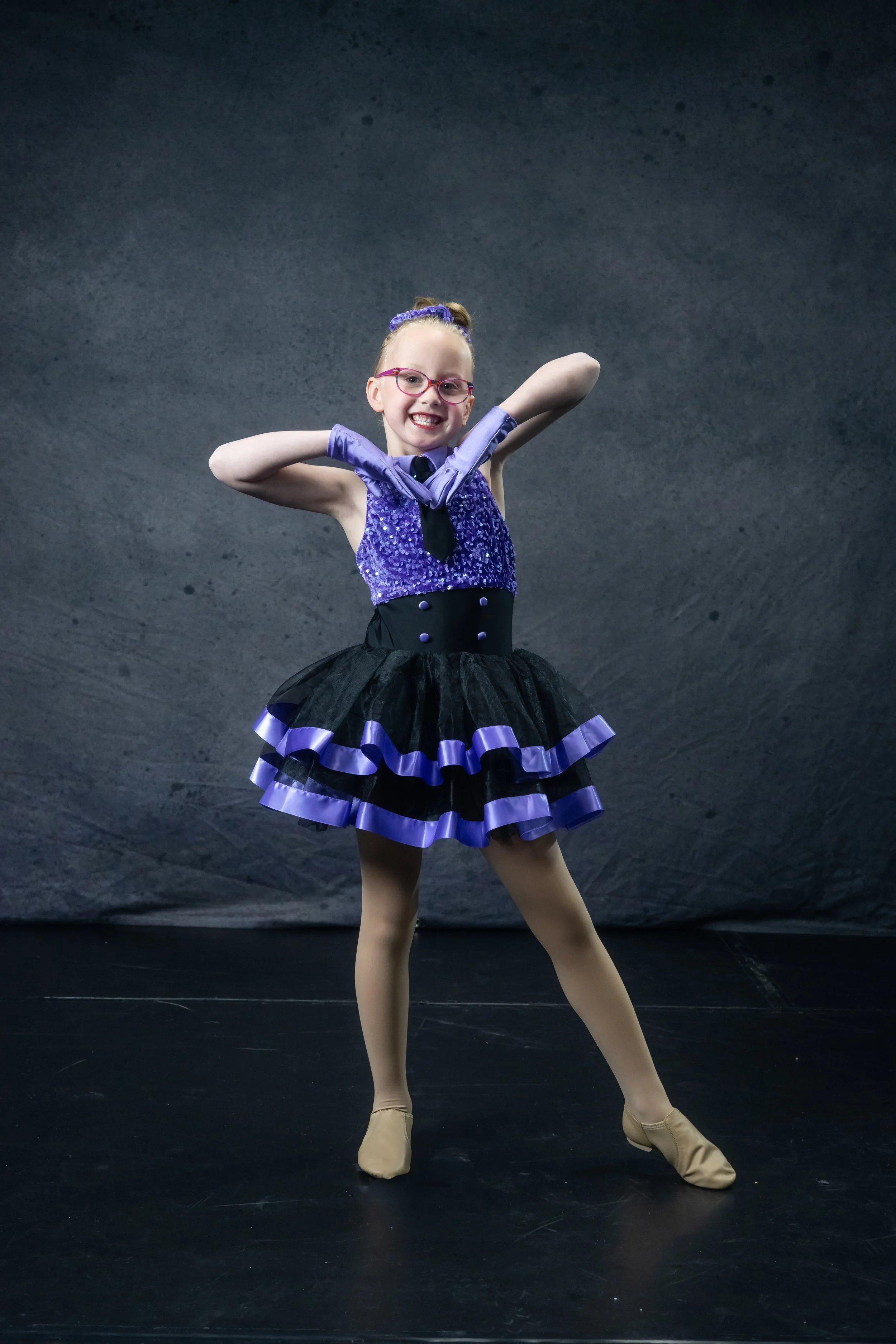 cute dancer posing for a picture