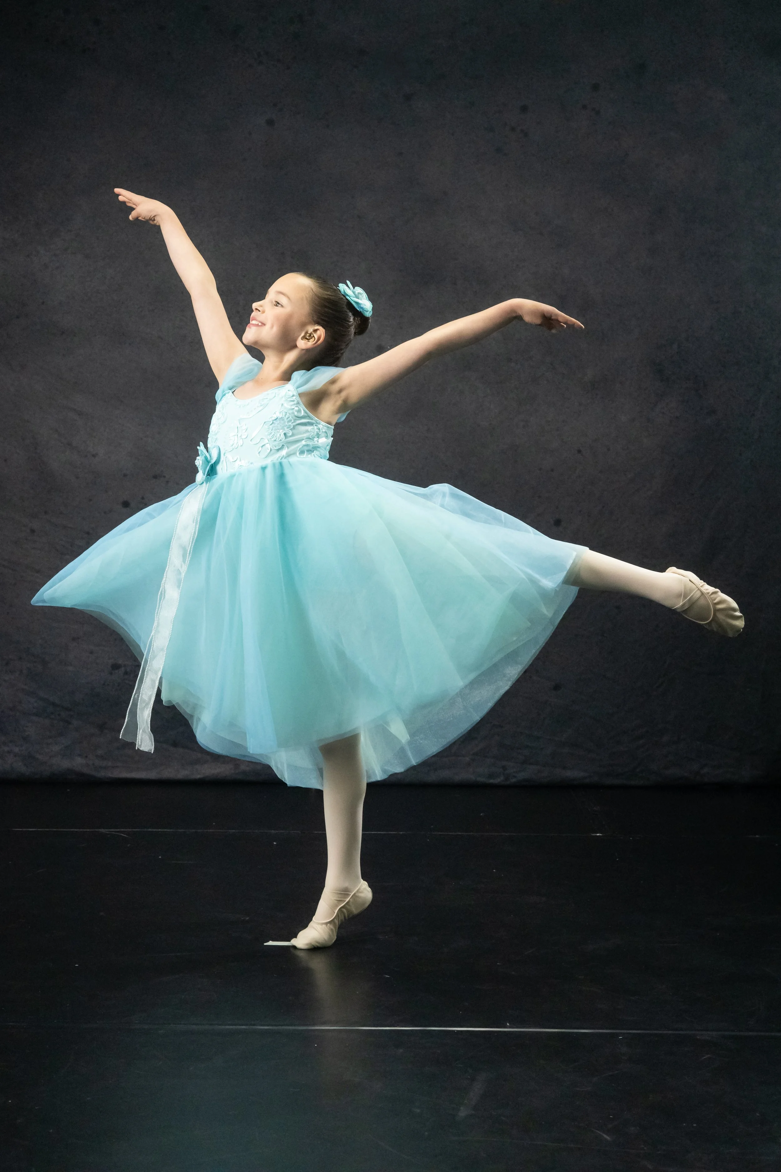 ballet dancer in a ballet pose