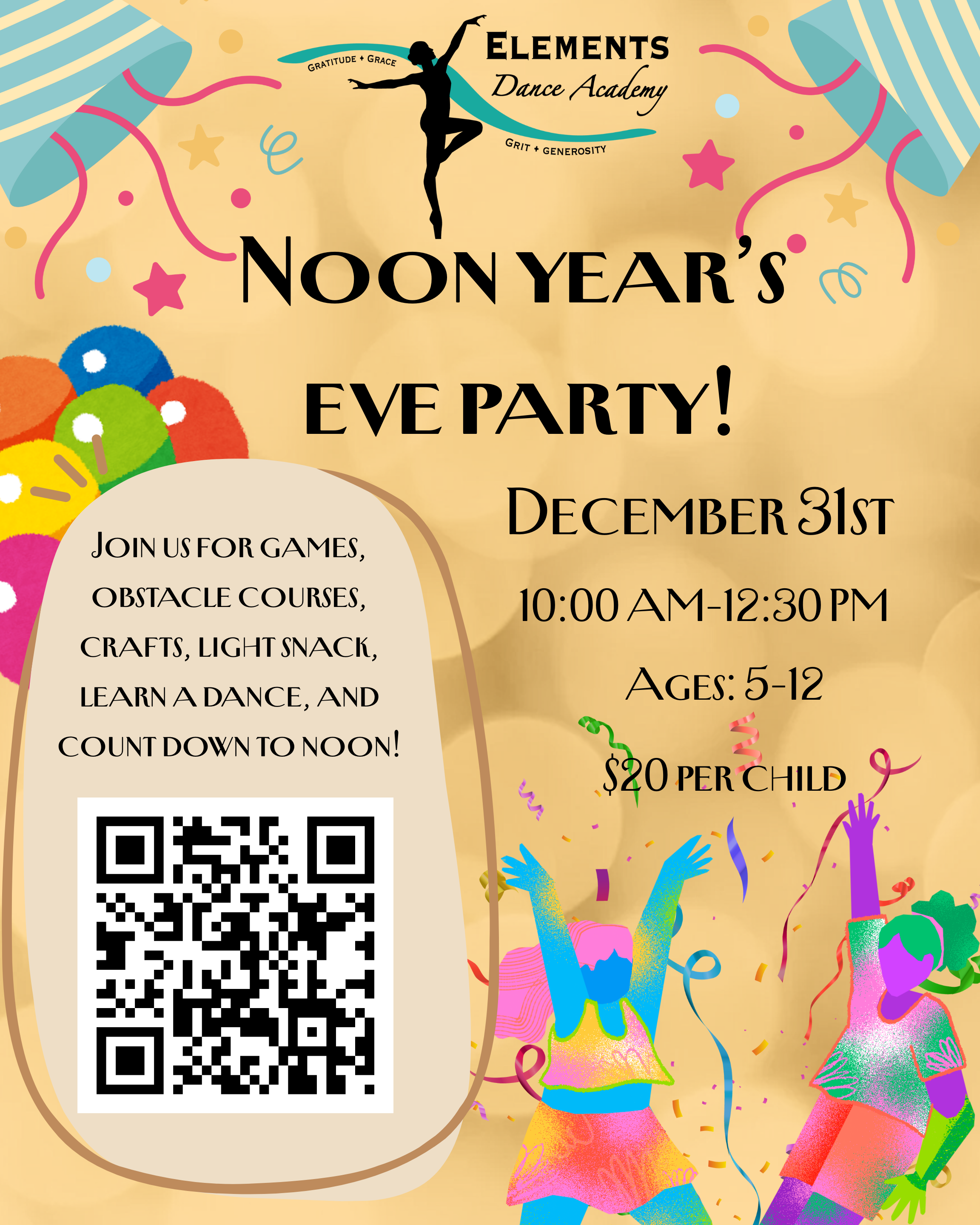 Noon Year's Eve Party