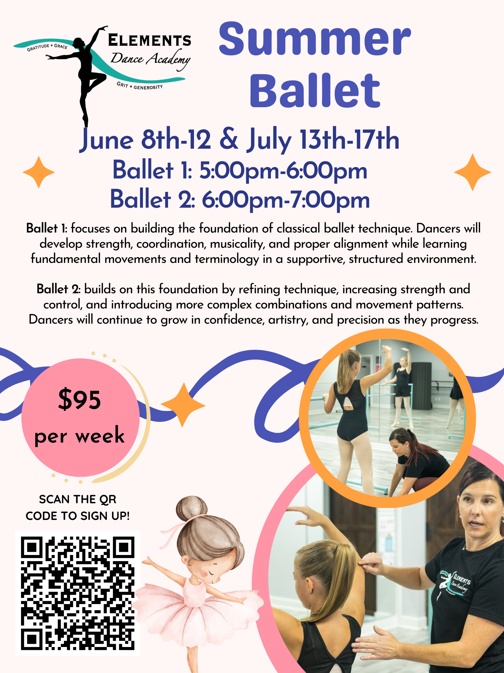 Summer ballet classes
