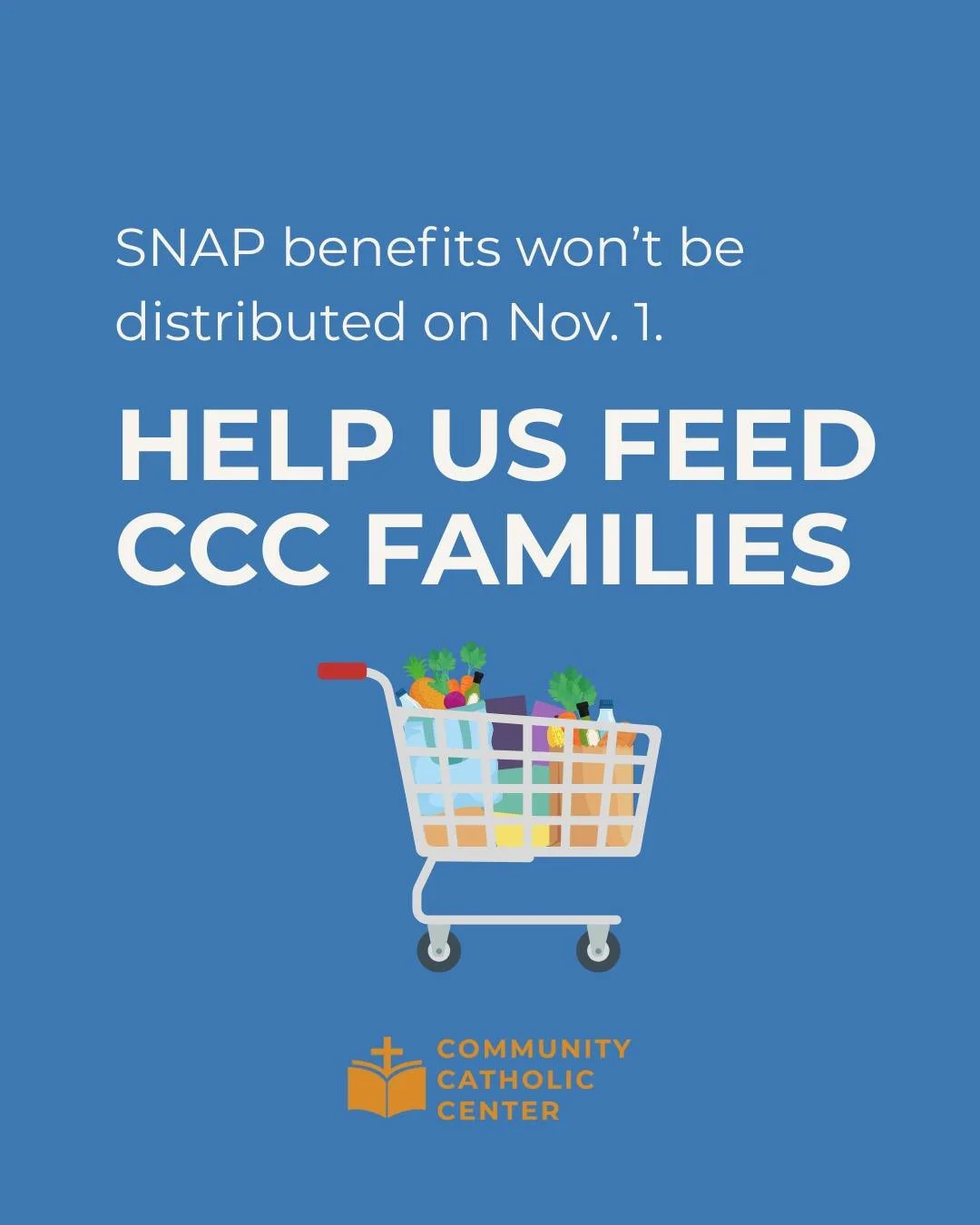 Let&rsquo;s keep our kids fed! 💪🏼🥗🍗

SNAP benefits weren't distributed this weekend and some of our families need some help getting groceries. We run a small food pantry that we want to keep stocked during this time and we need your help! You can