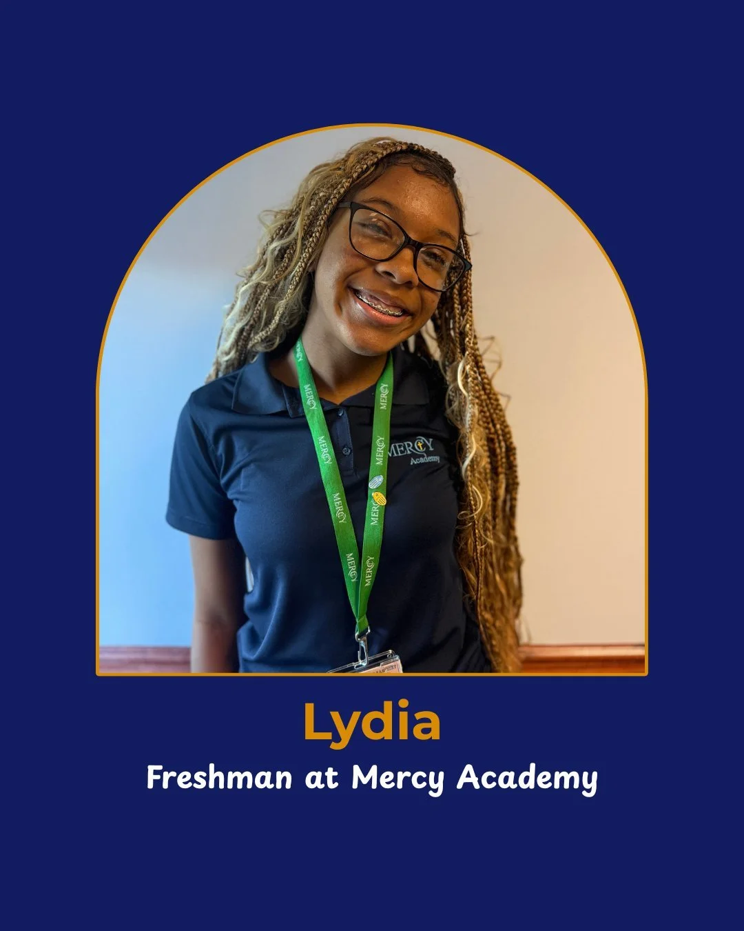 Meet Lydia! She's been in our program since she started Kindergarten at @stpaulschoolky and this year, she started high school at @mercyacademy. The transition to a new school has gone well, and Lydia is loving high school!

It's been a pleasure to w
