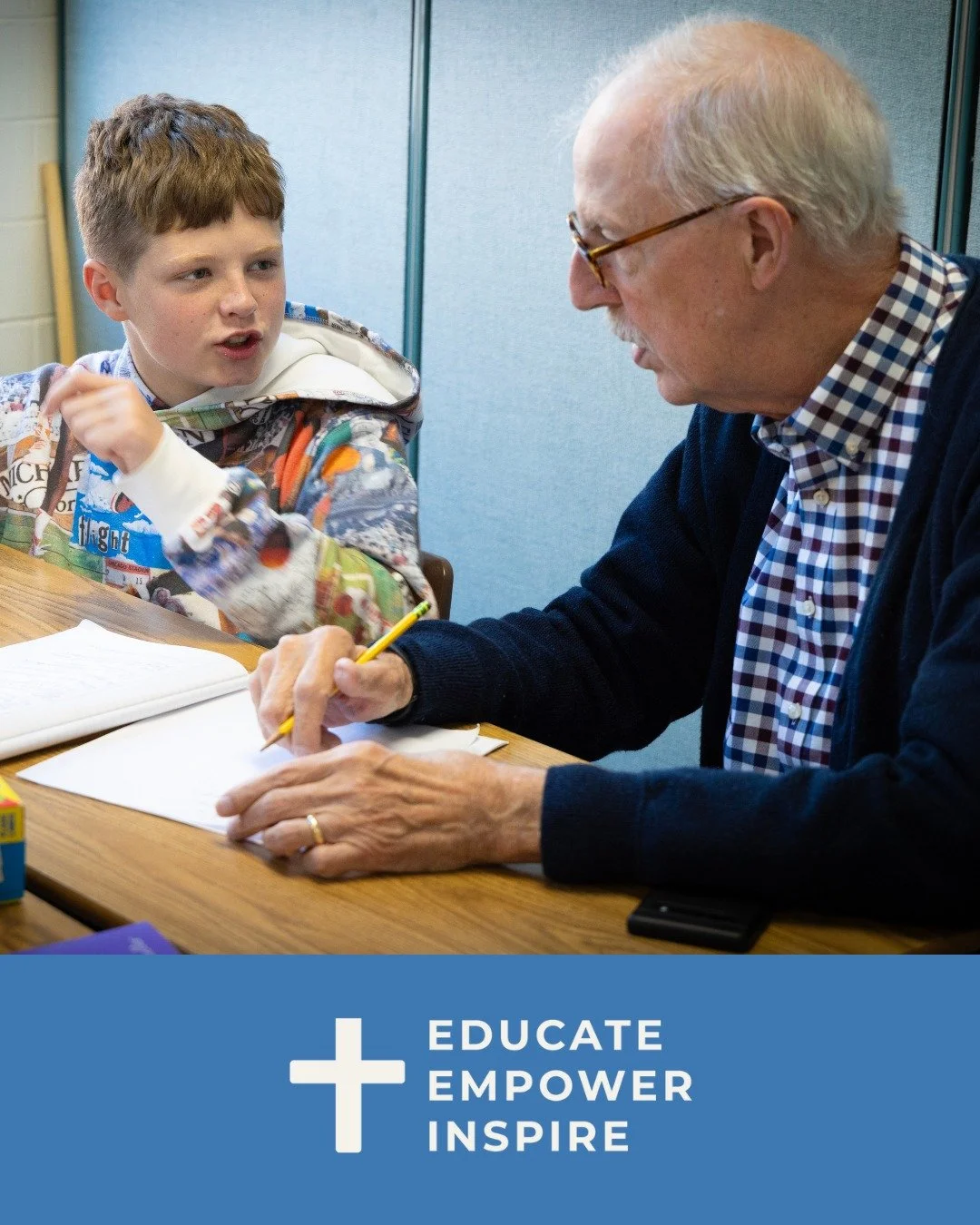 Start your year of giving with the gift of a Catholic education 🙏🏻.

We rely on support from our community so we can serve our students throughout the year. Any donation you can make gives our students tuition assistance, access to academic testing