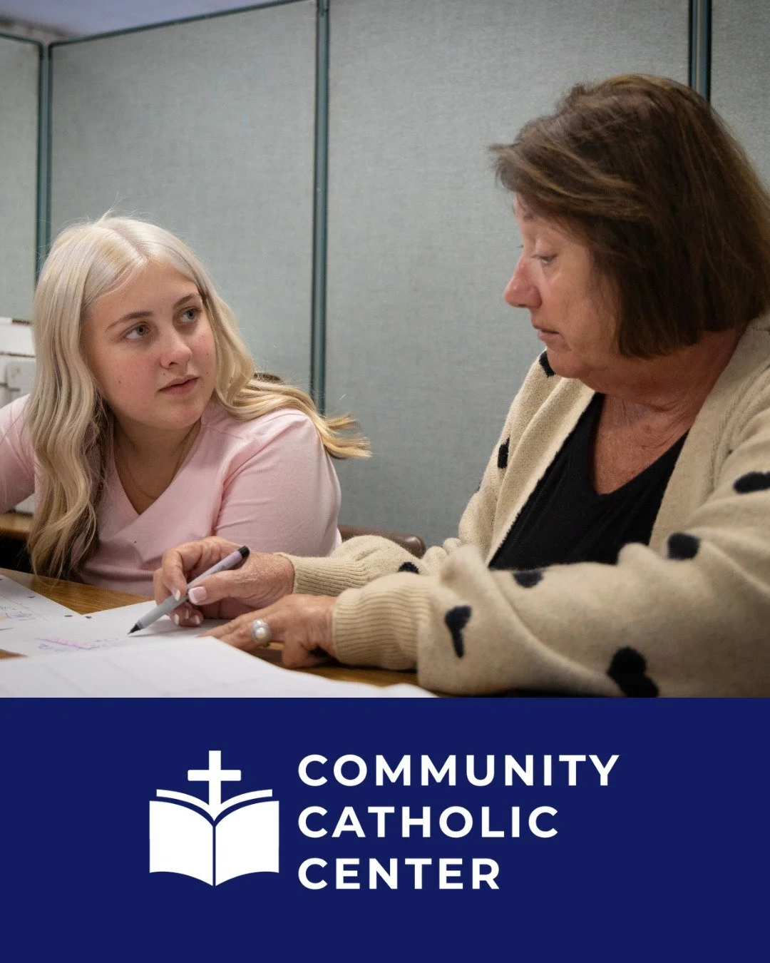 We love our volunteers 💖.

We offer weekly academic support sessions to our students, and our volunteers are the backbone of that program! They show up every week to work one-on-one with our students and help them stay on track academically. If you'