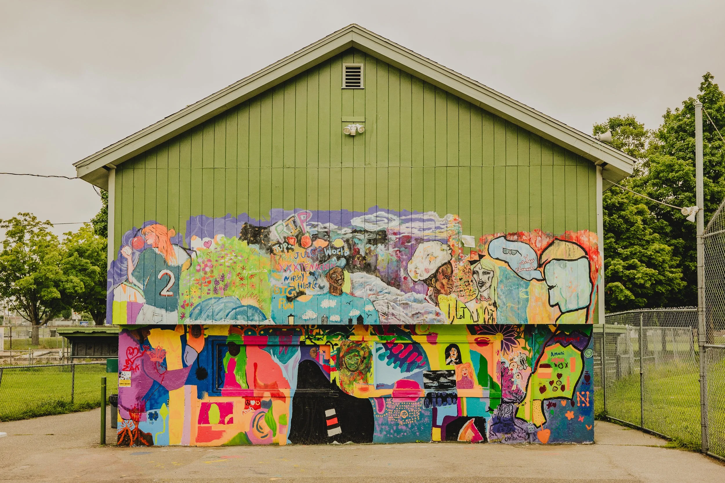 CONFIDENCE Mural Internship Exhibition in Partnership with MYTURN