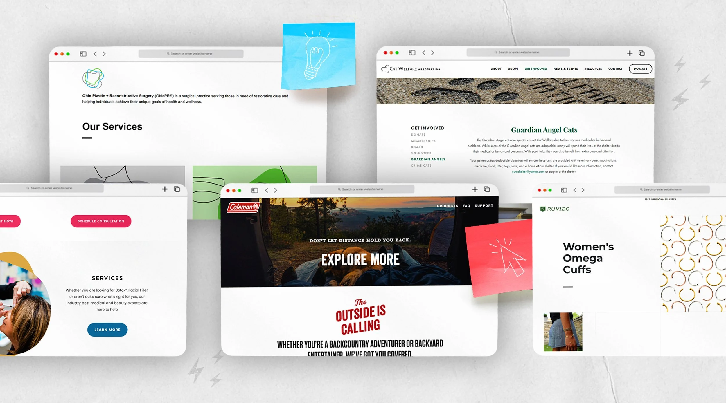 5 Blogs opened via Safari tabs