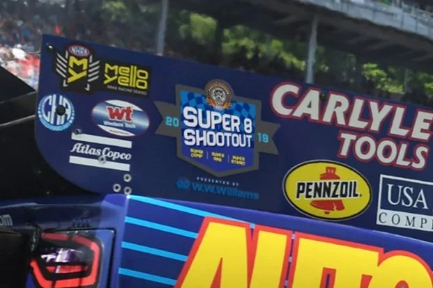 a close up of a W.W. Williams truck