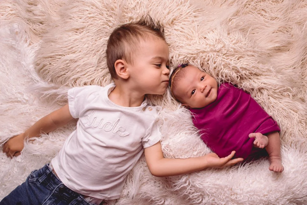 Muret Photo Naissance Frère Et Soeur