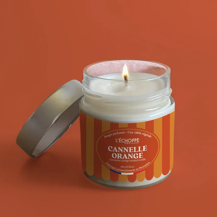 Bougie Cannelle Orange