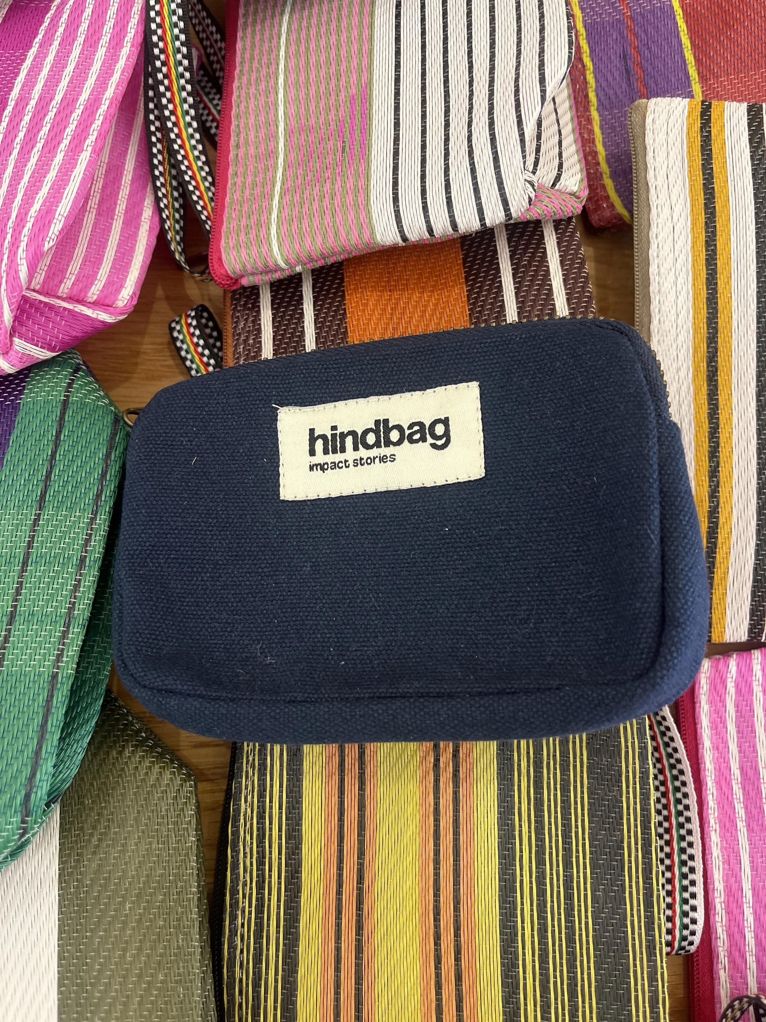 Porte Monnaie Hindbag Bleu Marine