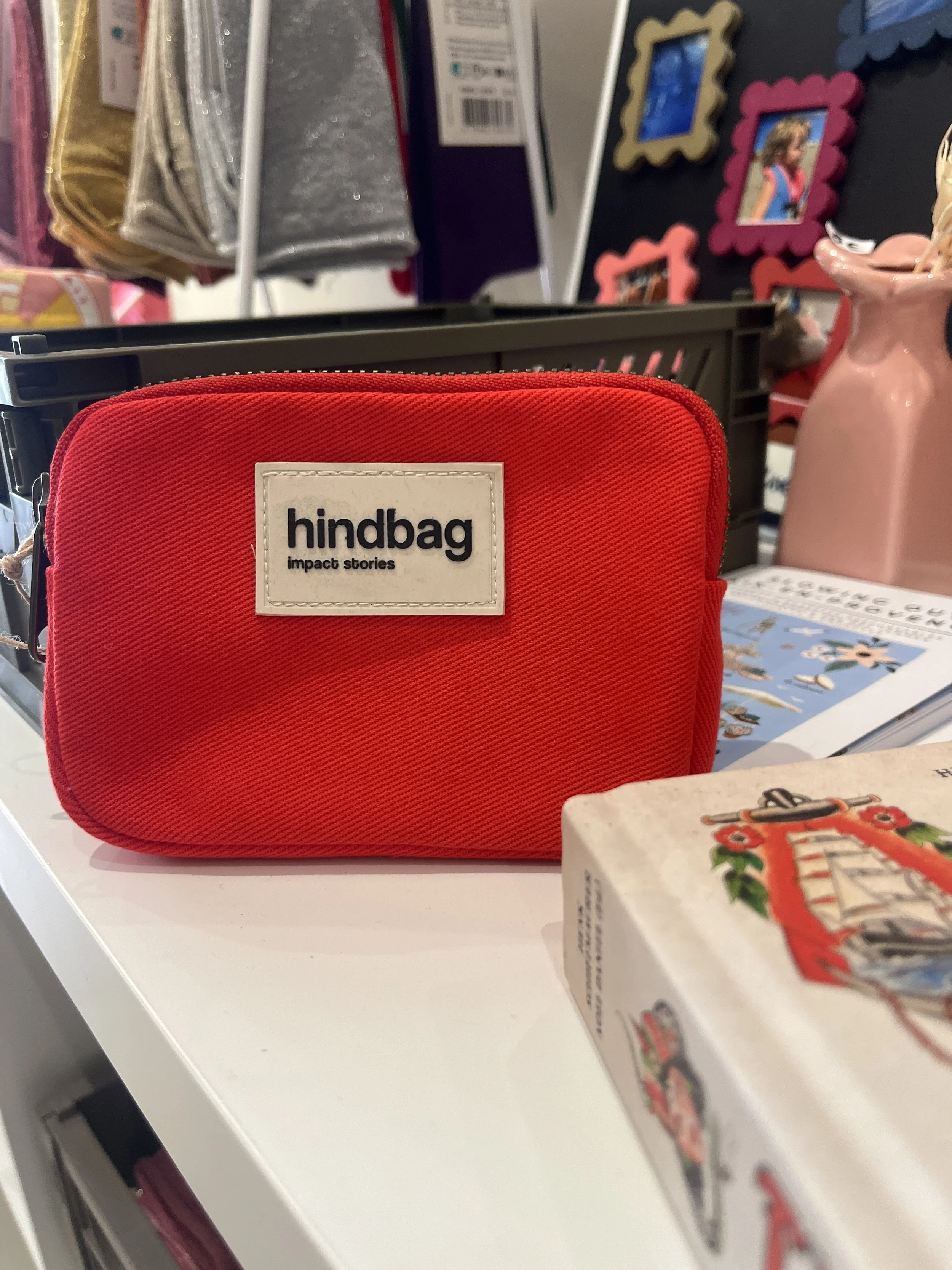 Porte Monnaie Hindbag Rouge