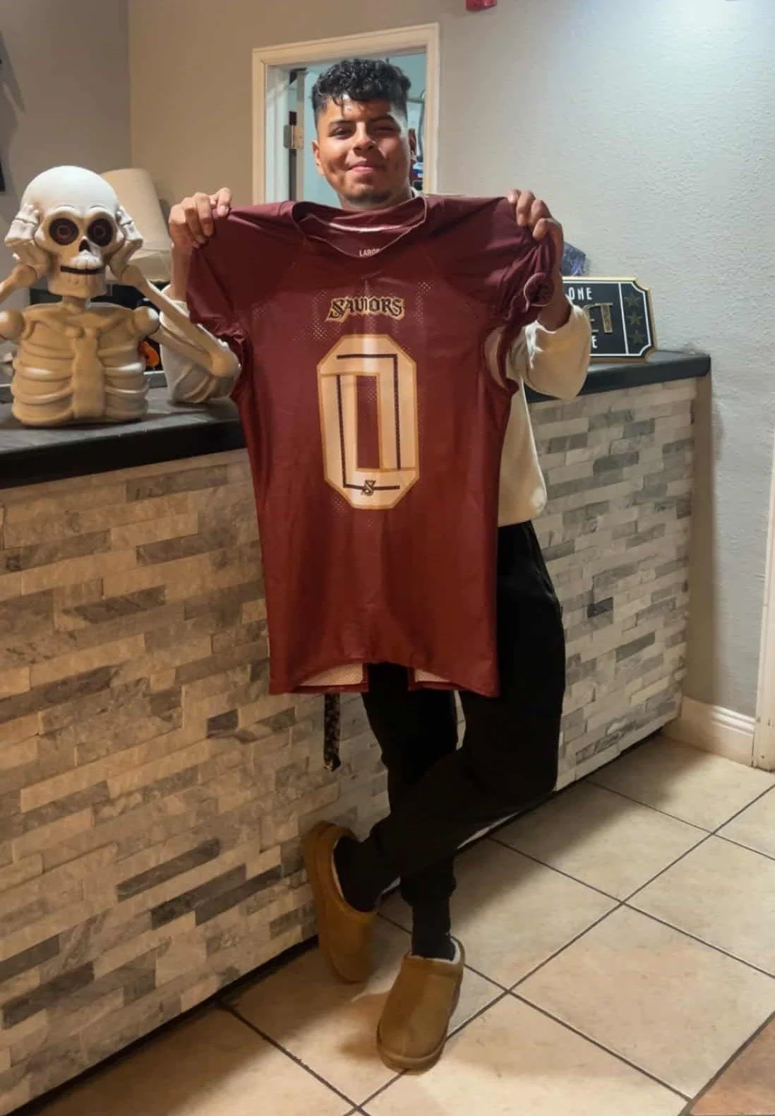 Jeyson won the HIM Prize Pack drawing