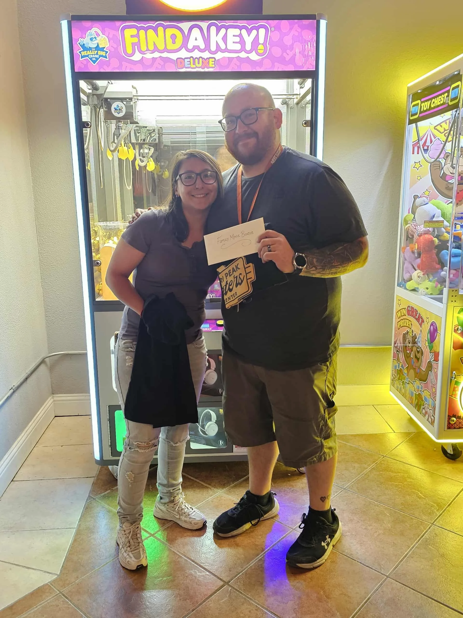 First winners from the Find a Key game