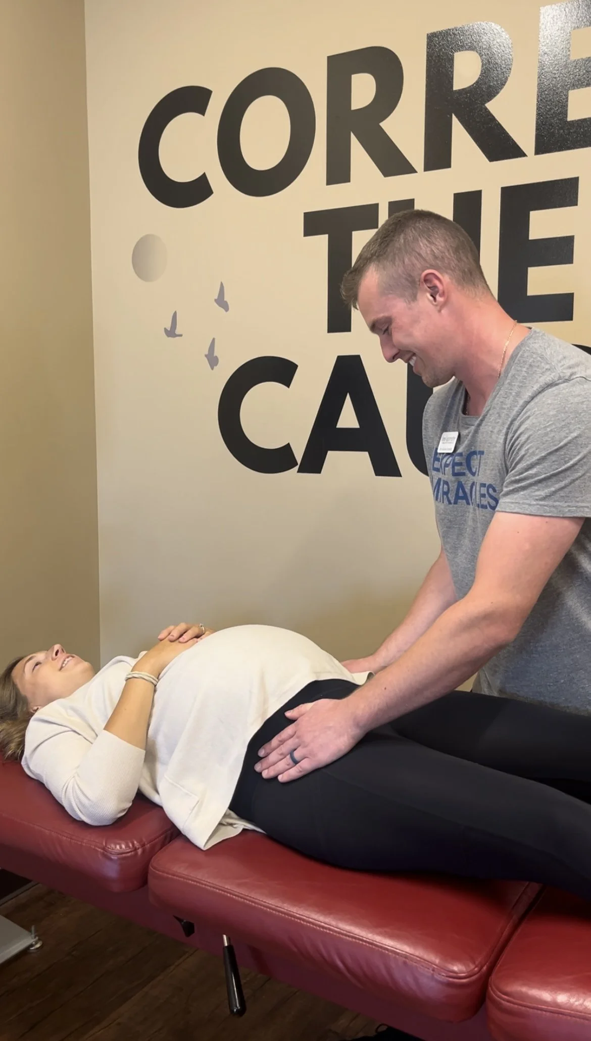 pregnant chiropractor webster lakeville