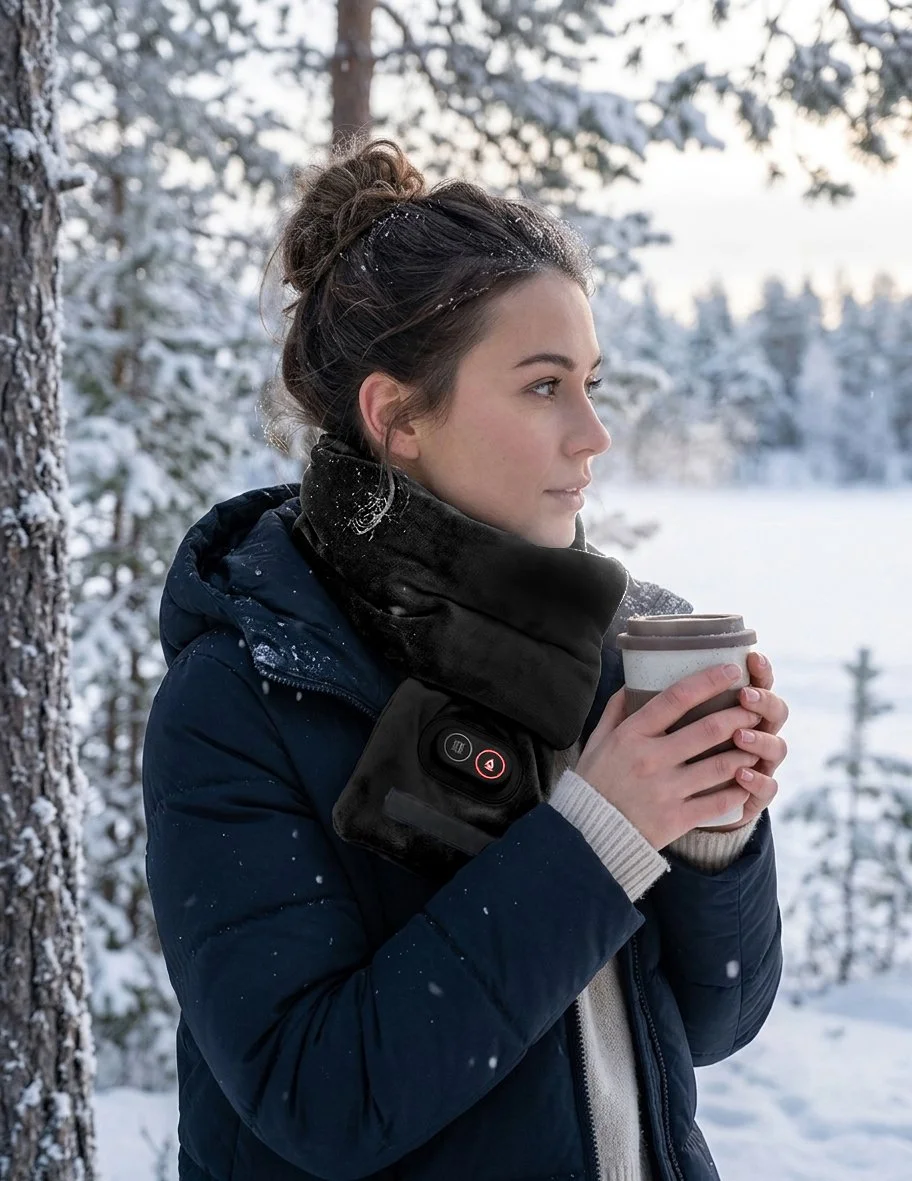 CopperComfort Heated Scarf on Women