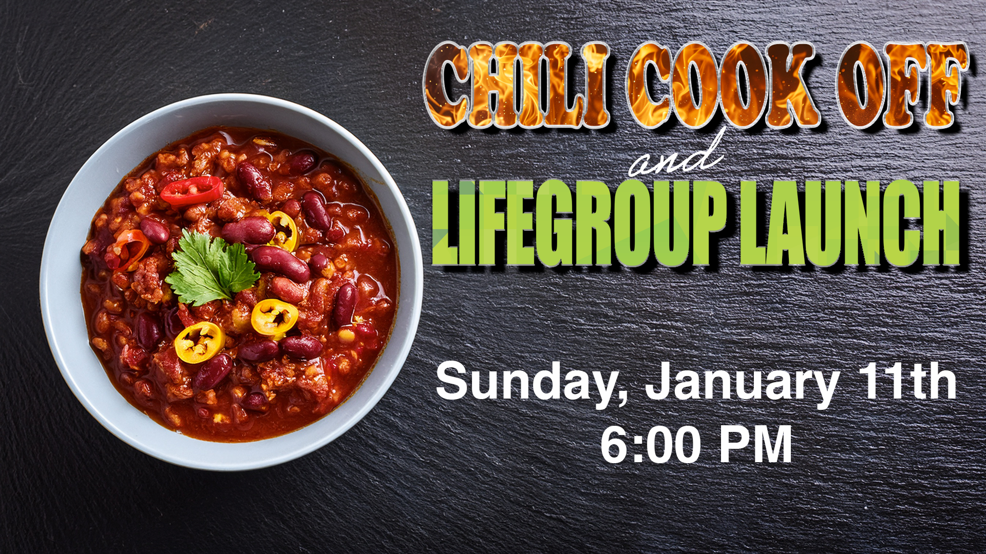 Chili Cook Off/ Groups Launch