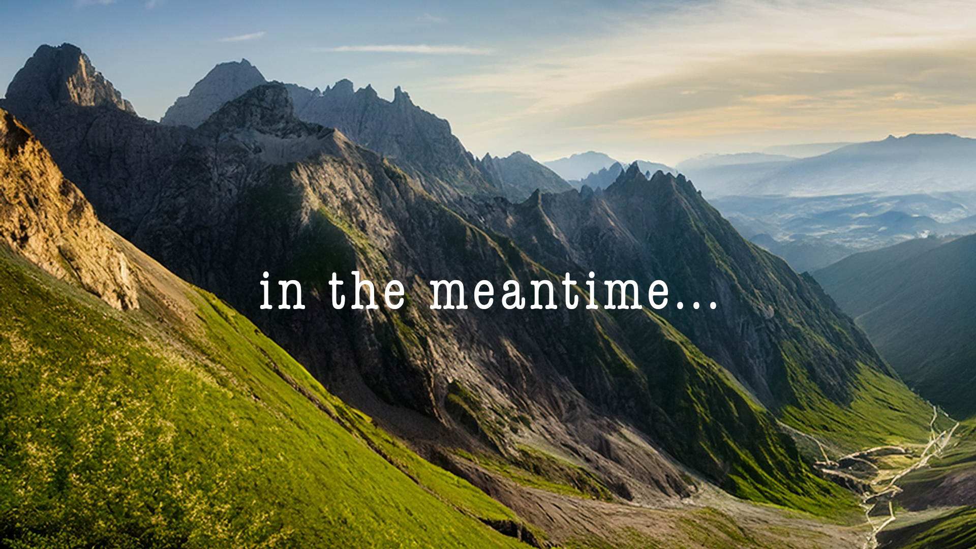 We are learning…