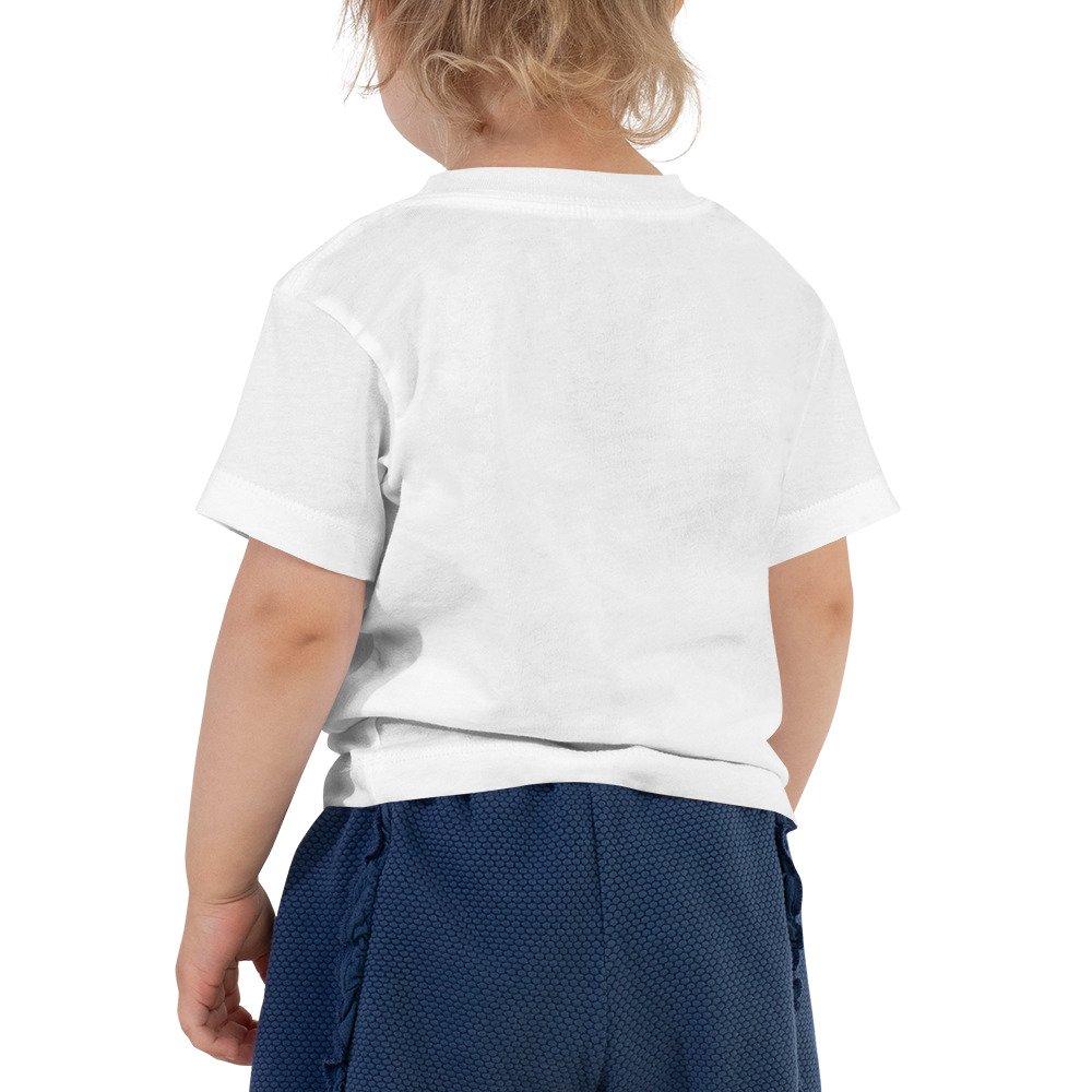Toddler Short Sleeve Tee Black Center Visitor Meeteetse Logo —