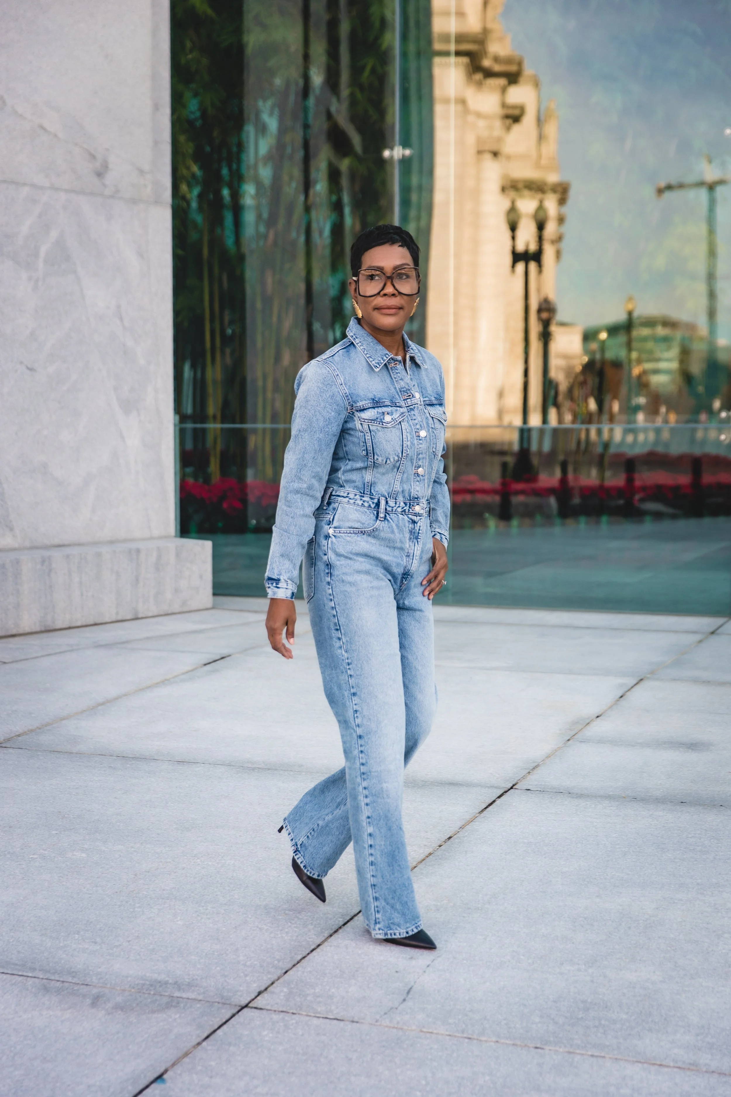 Denim Jumpsuit