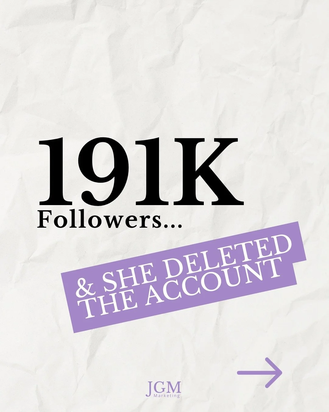 191K followers. Viral content. Fast growth.

From the outside, everything looked right.
But as @evelongfield_ shared, behind the numbers&hellip; it wasn&rsquo;t translating.

The audience she built was there for trending audios, not to buy, not to en