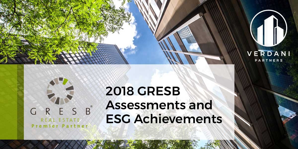 Verdani Clients Continue to Improve &amp; Lead: 2018 GRESB Assessment