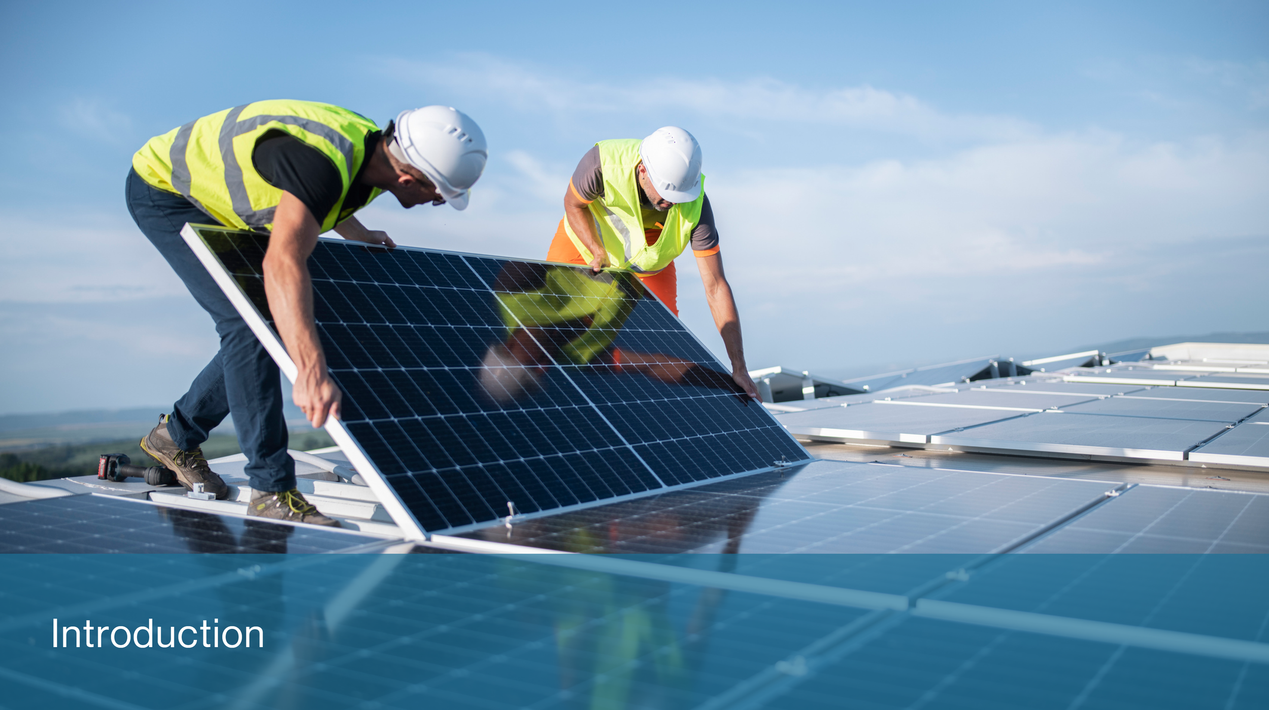 solar panel installation