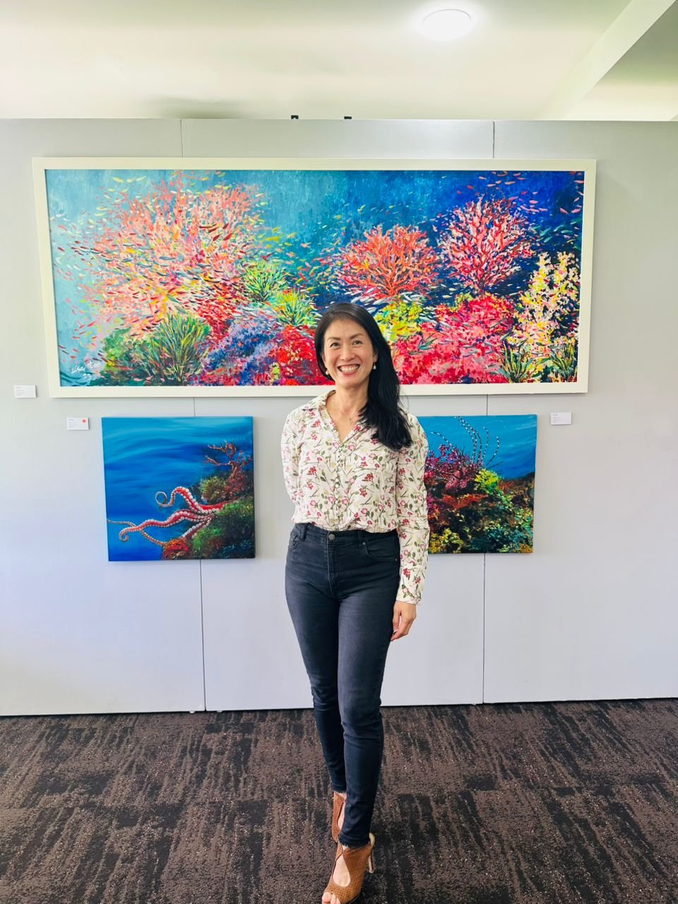 Coral Painting Exhibition with Royal Selangor Golf Club