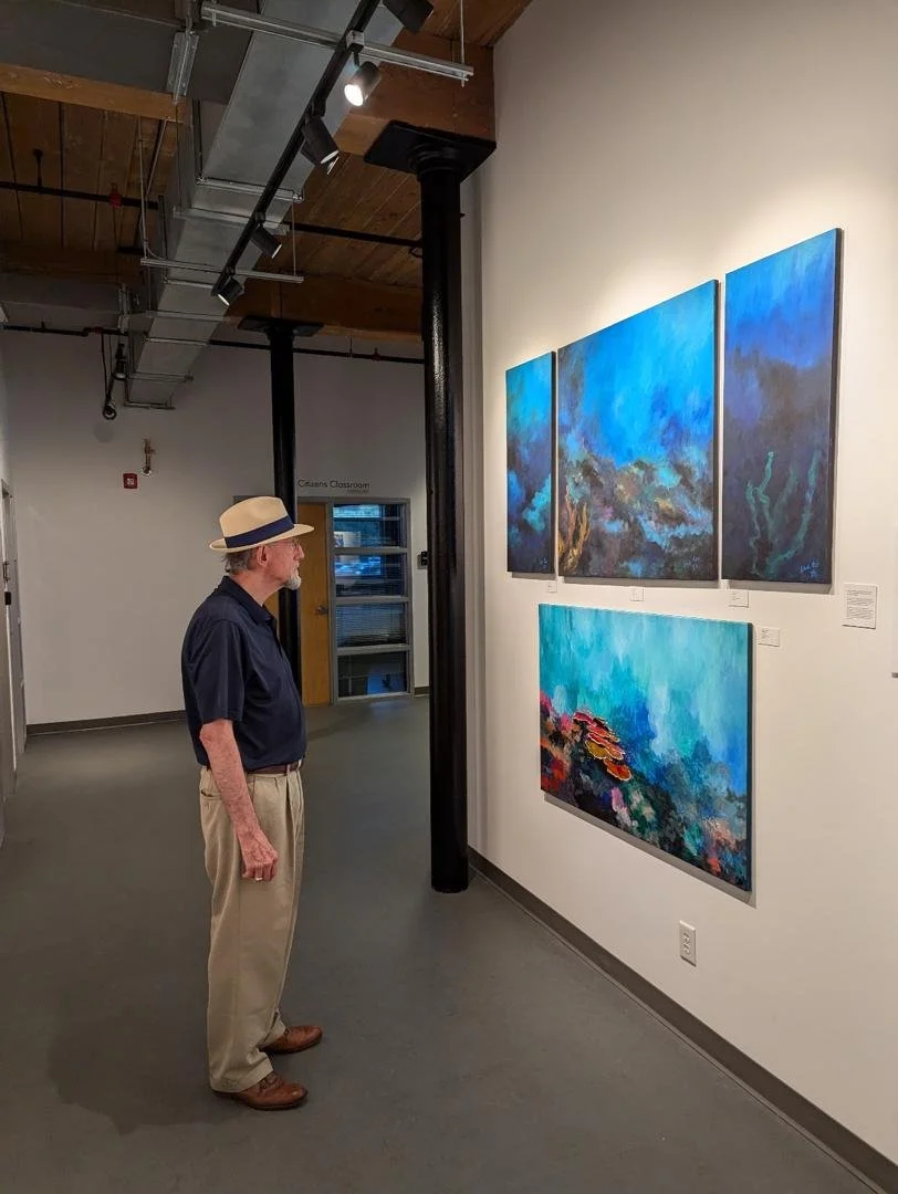 Lisa Teo's art exhibition in USA