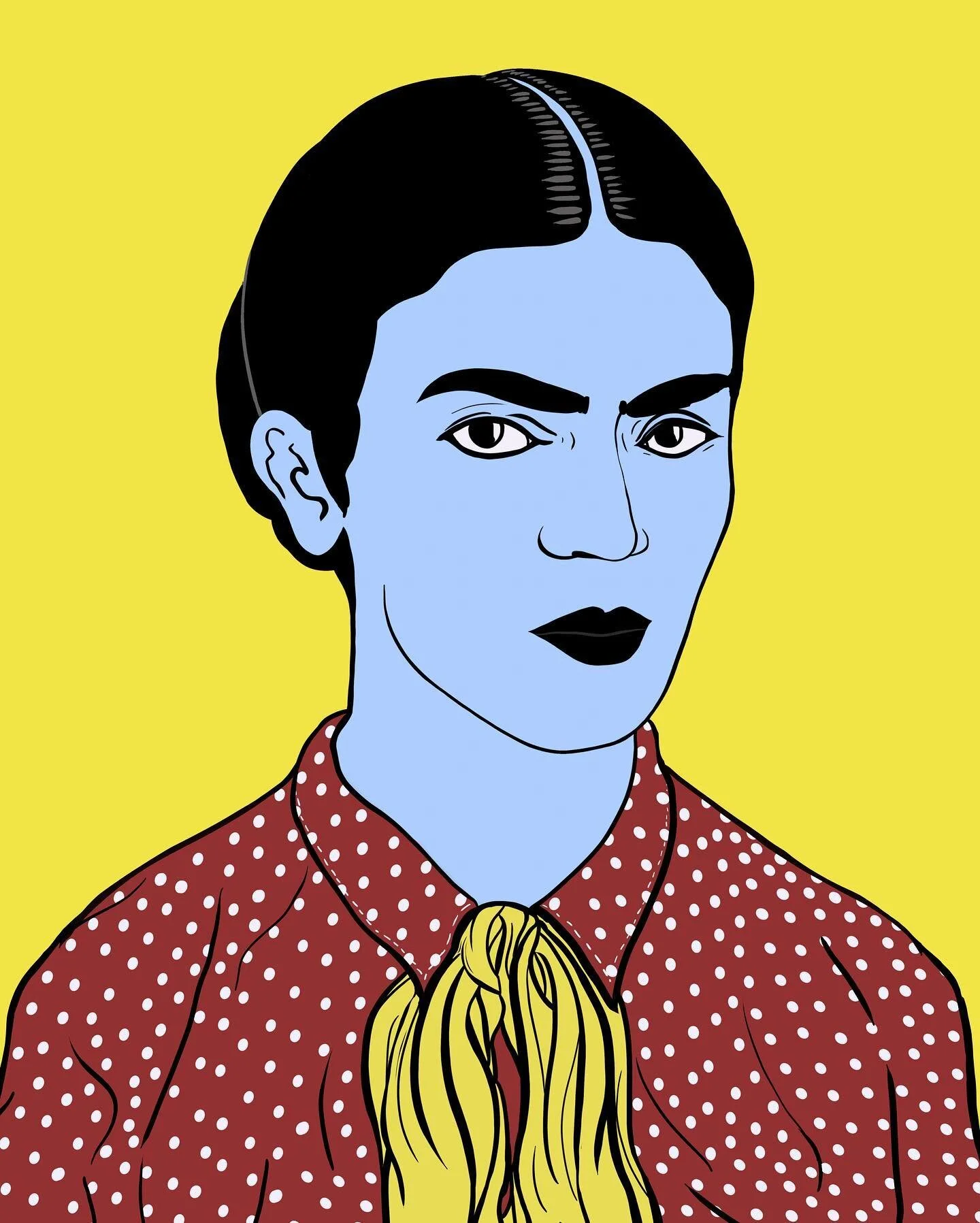 🌺🌸Frida illustration available in 8x10, 11x14 &amp; 16x20in 💐🌺